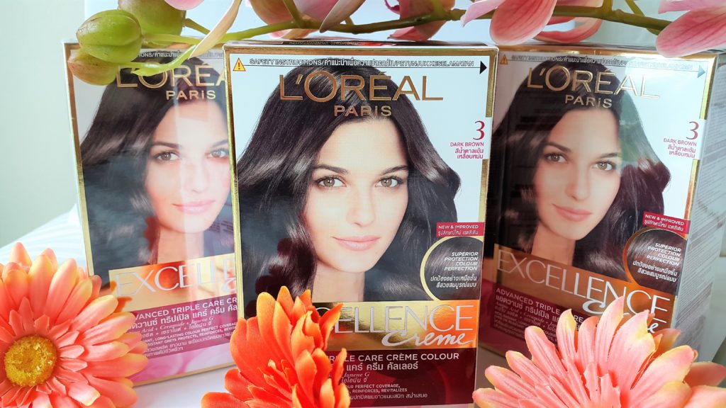 L'Oreal Paris Excellence Creme Permanent Hair Color - Review -  Glossnglitters
