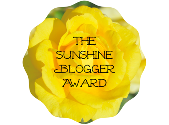 The Sunshine Blogger Award