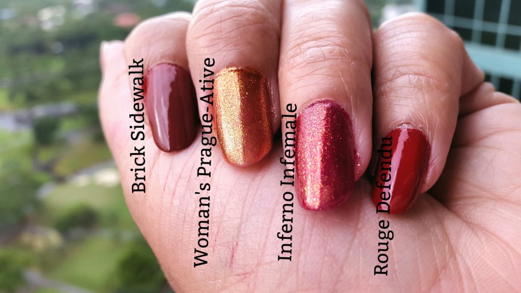 Fall 2017 Nails -Swatches