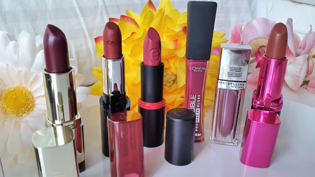 Six drugstore Lipsticks for Fall 2017
