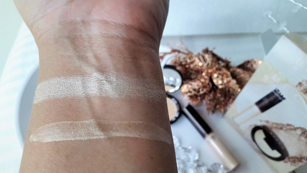 Becca Glow On The Go Shimmering Skin Perfector Set - Moonstone Swatches