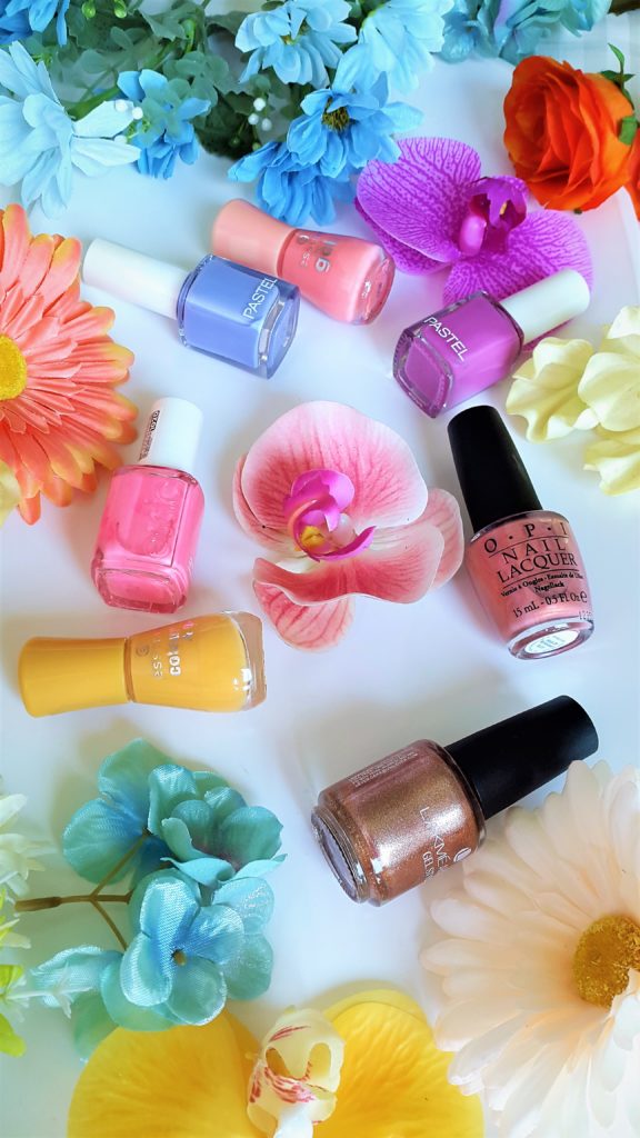 My favorite Nail Polishes for the Spring Season