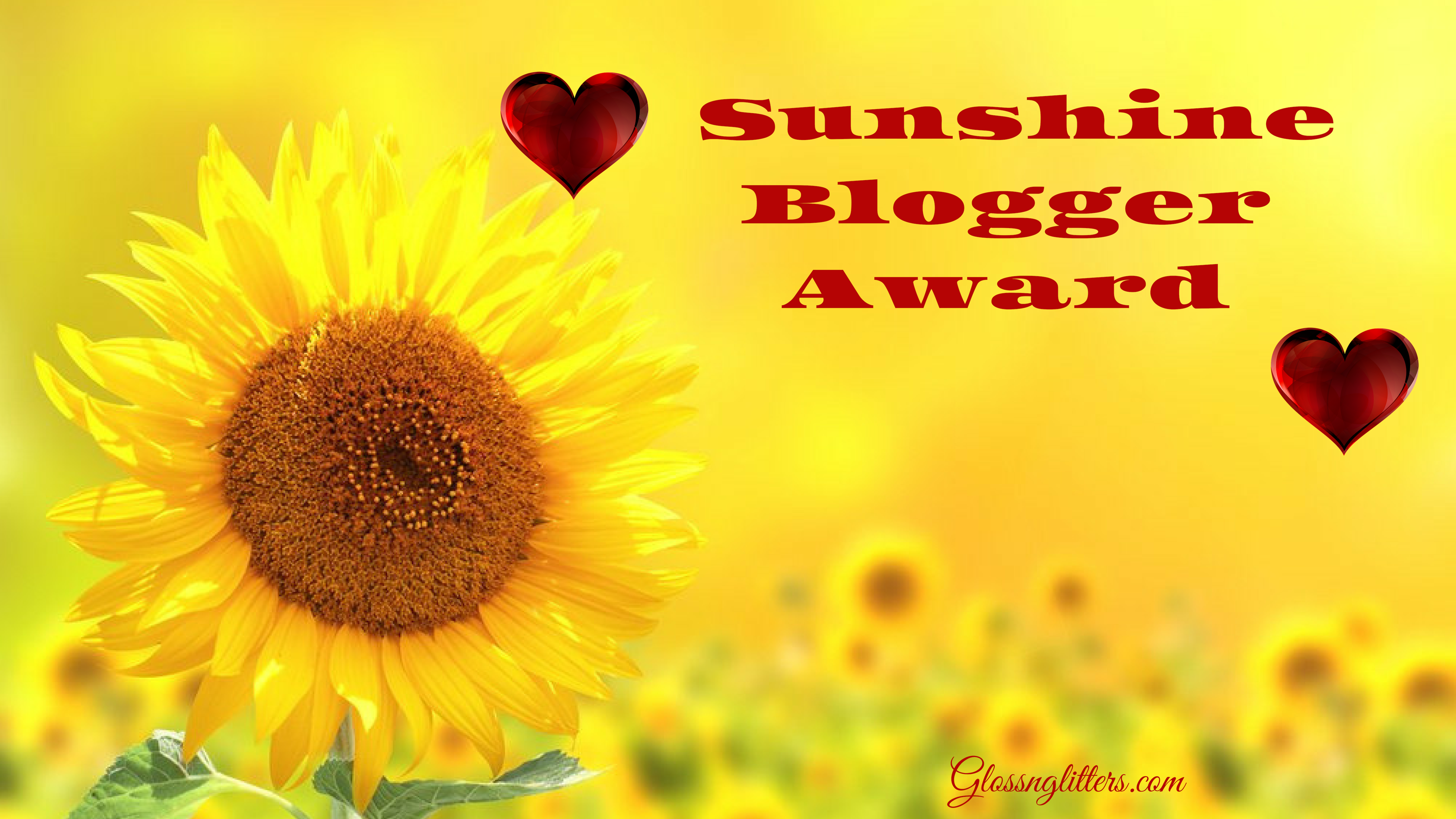 Sunshine Blogger Award Round 3. 