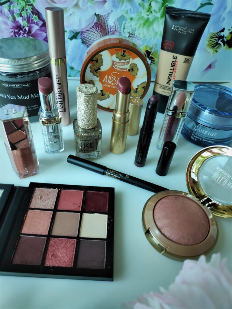 March beauty favorites makeup and skincare 
