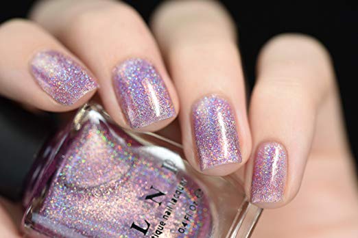 ILNP Dream girl. A pretty pinkish orchid with ultra holographic shimmers