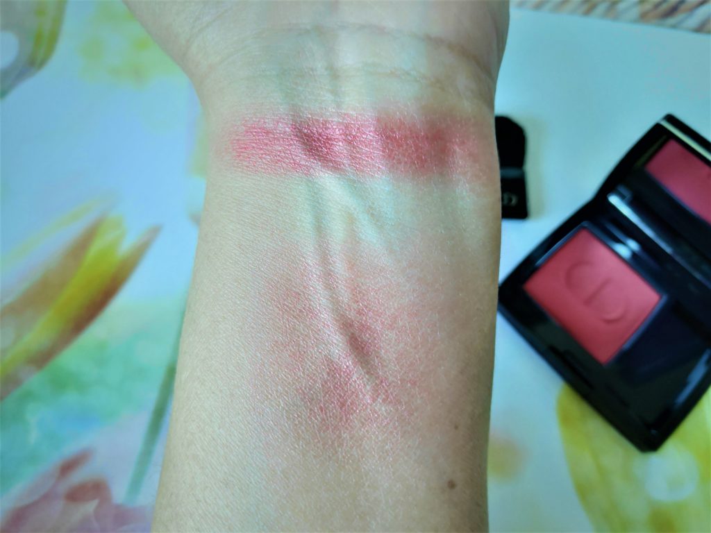 Dior Rouge Blush 999 swatches