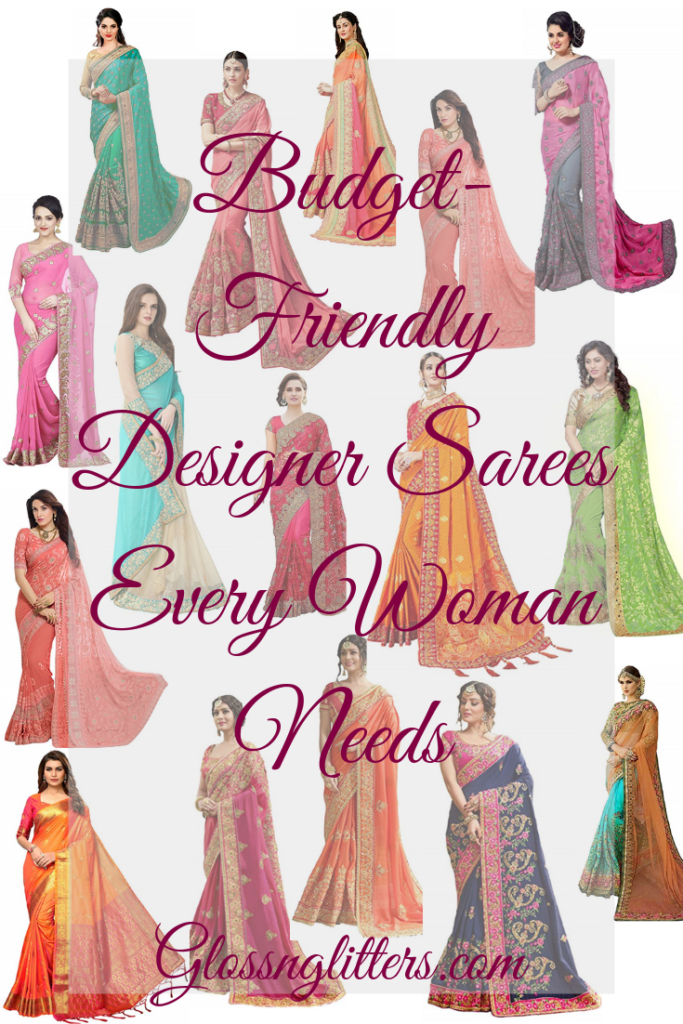 Budget-friendly Designer sarees every woman should own!