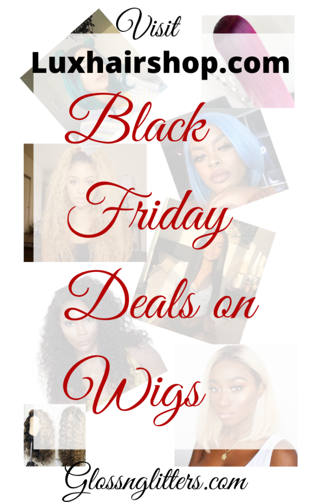Black Friday Promotion on wigs