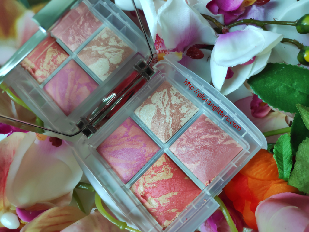 Hourglass Ghost Ambient Lighting blush quad Review and Swatches