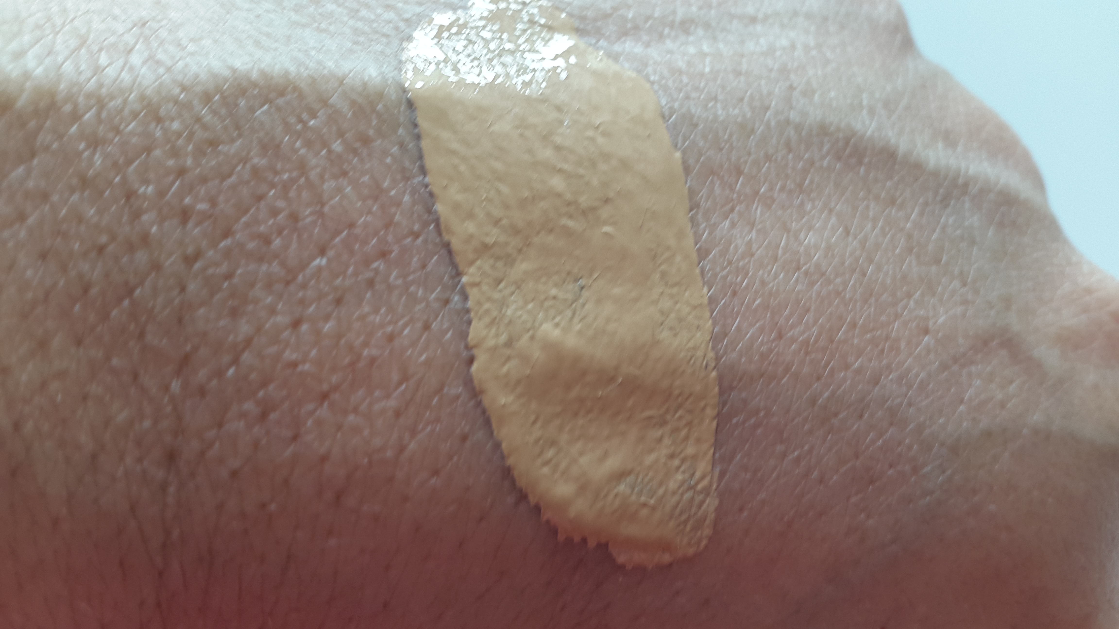 Wet n Wild Photofocus foundation swatch Desert Beige