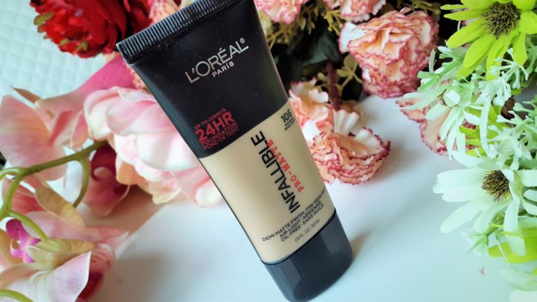 Loreal Infallible Pro-Matte Foundation - Review - Glossnglitters