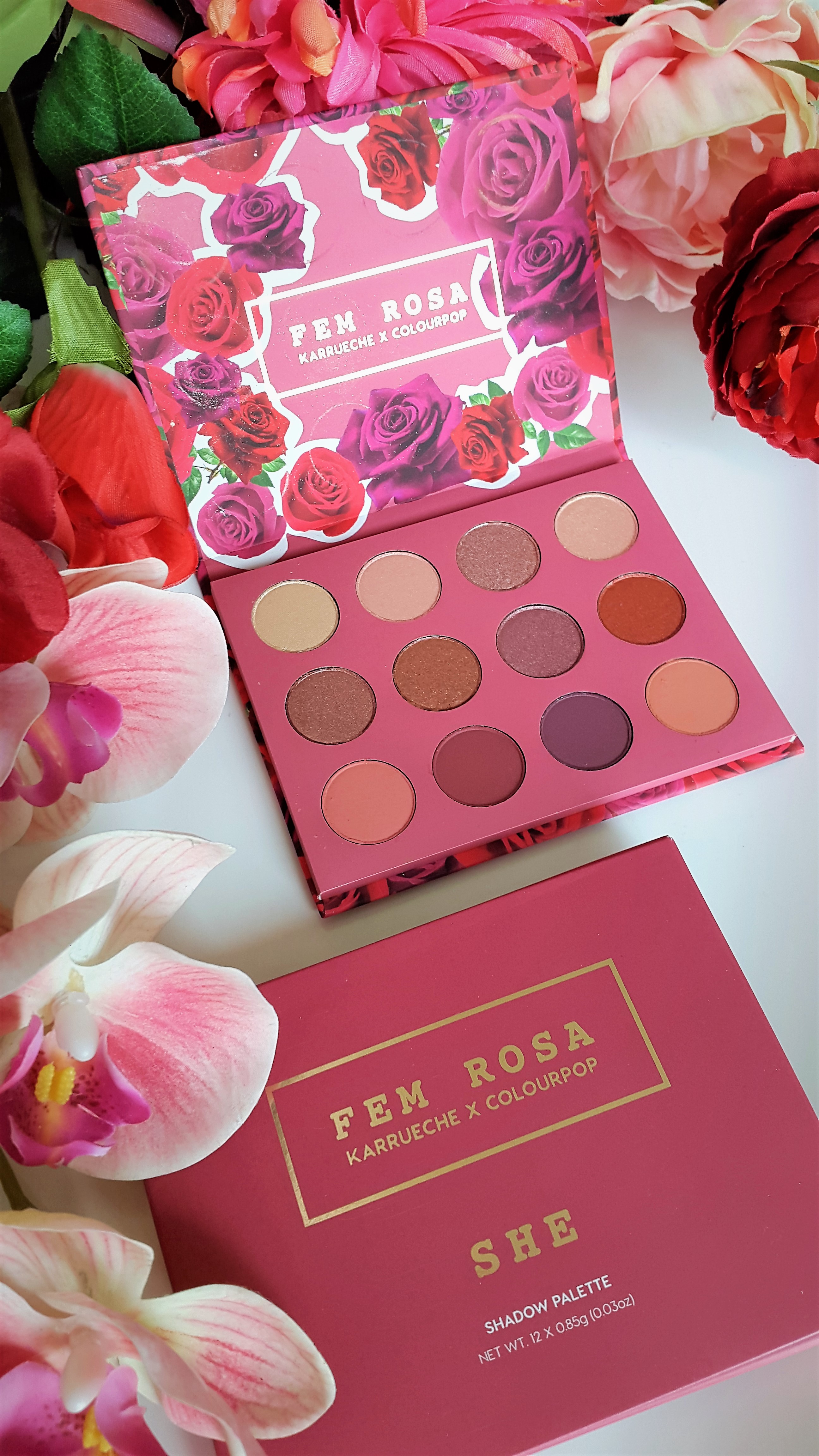 Colourpop Fem Rosa She Palette