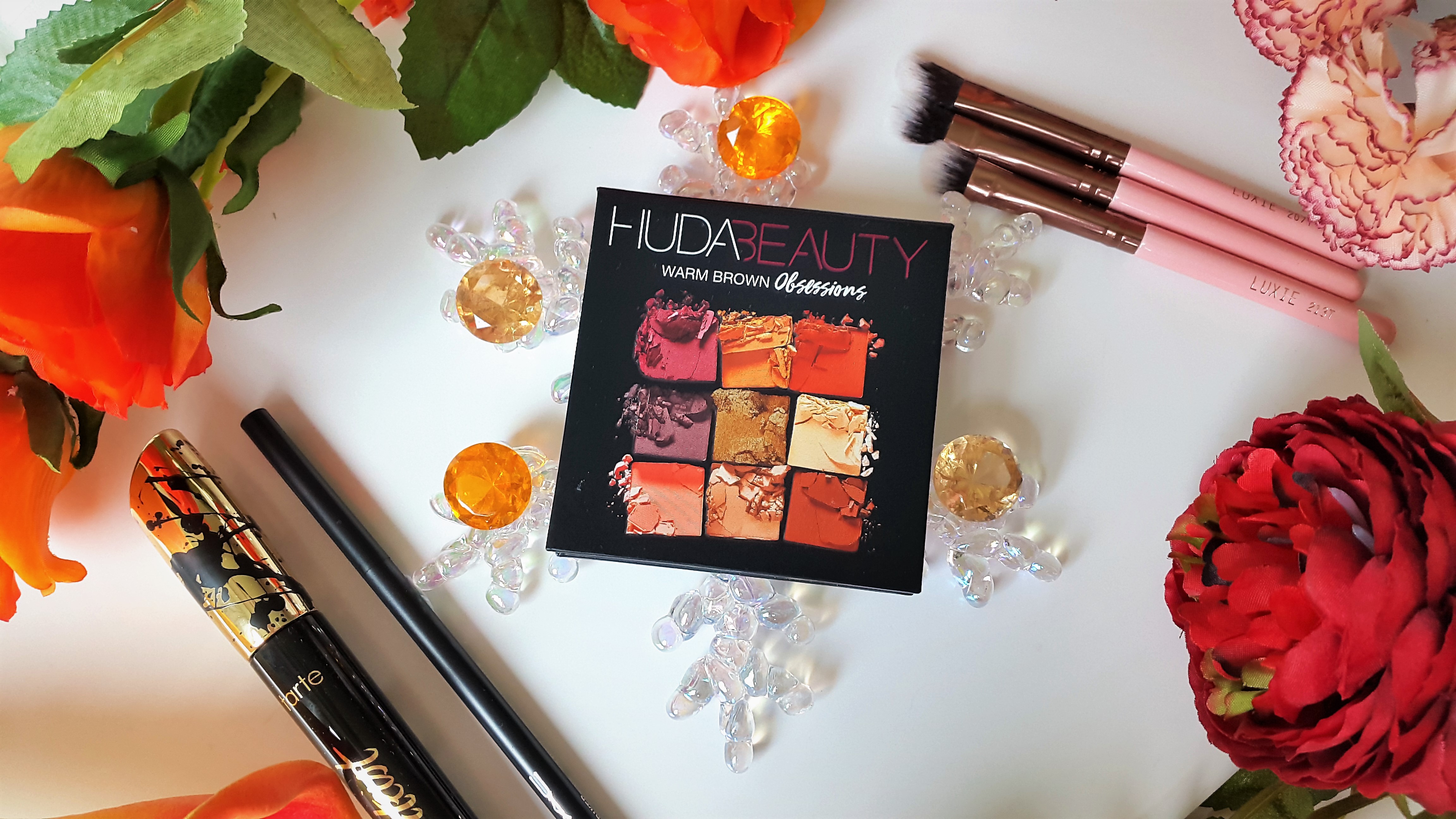 Huda Beauty Warm Brown Obsessions Palette