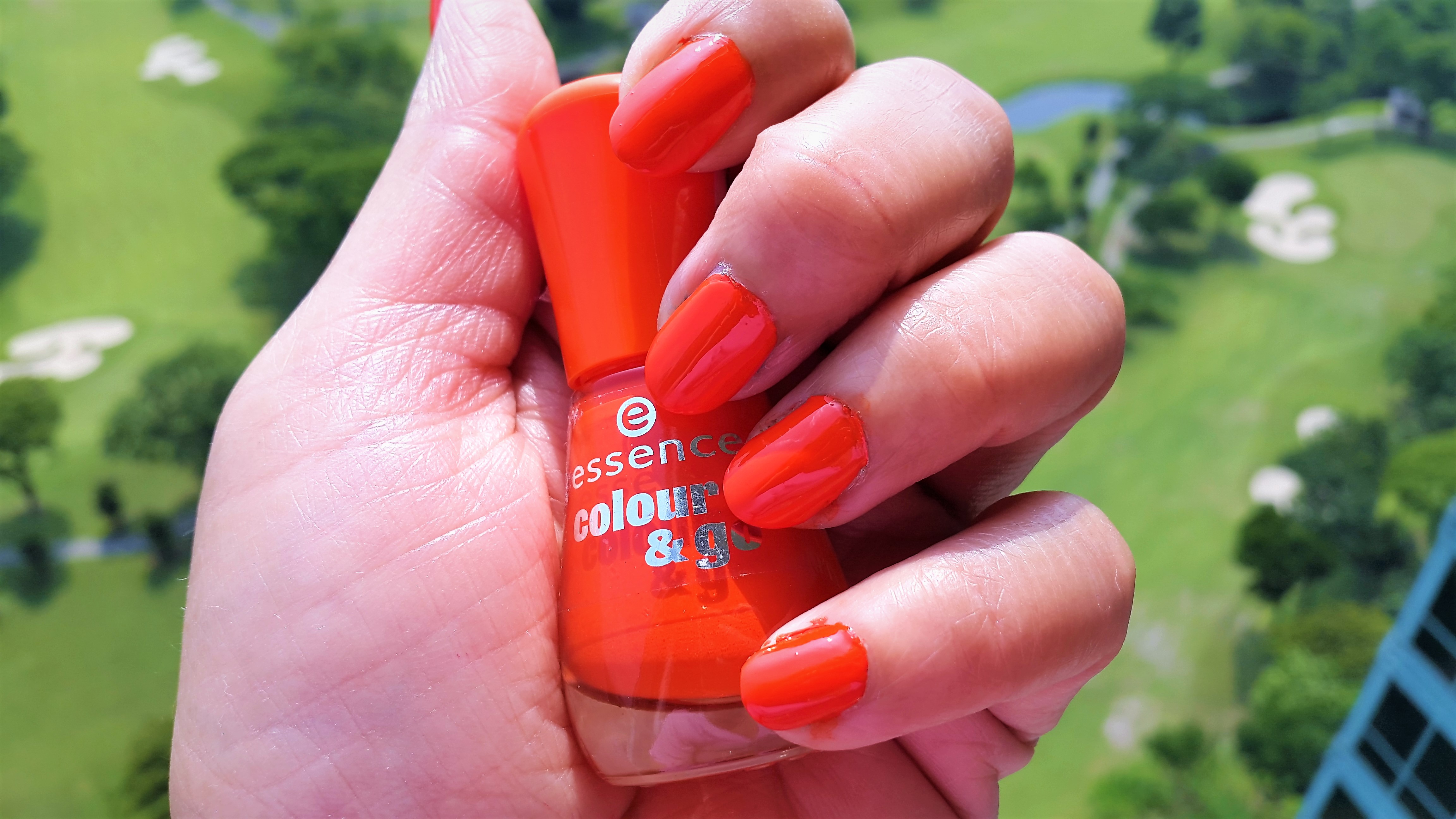 Favorite Summer Nail Color - Essence colour & go No. 145 Flashy Pumpkin