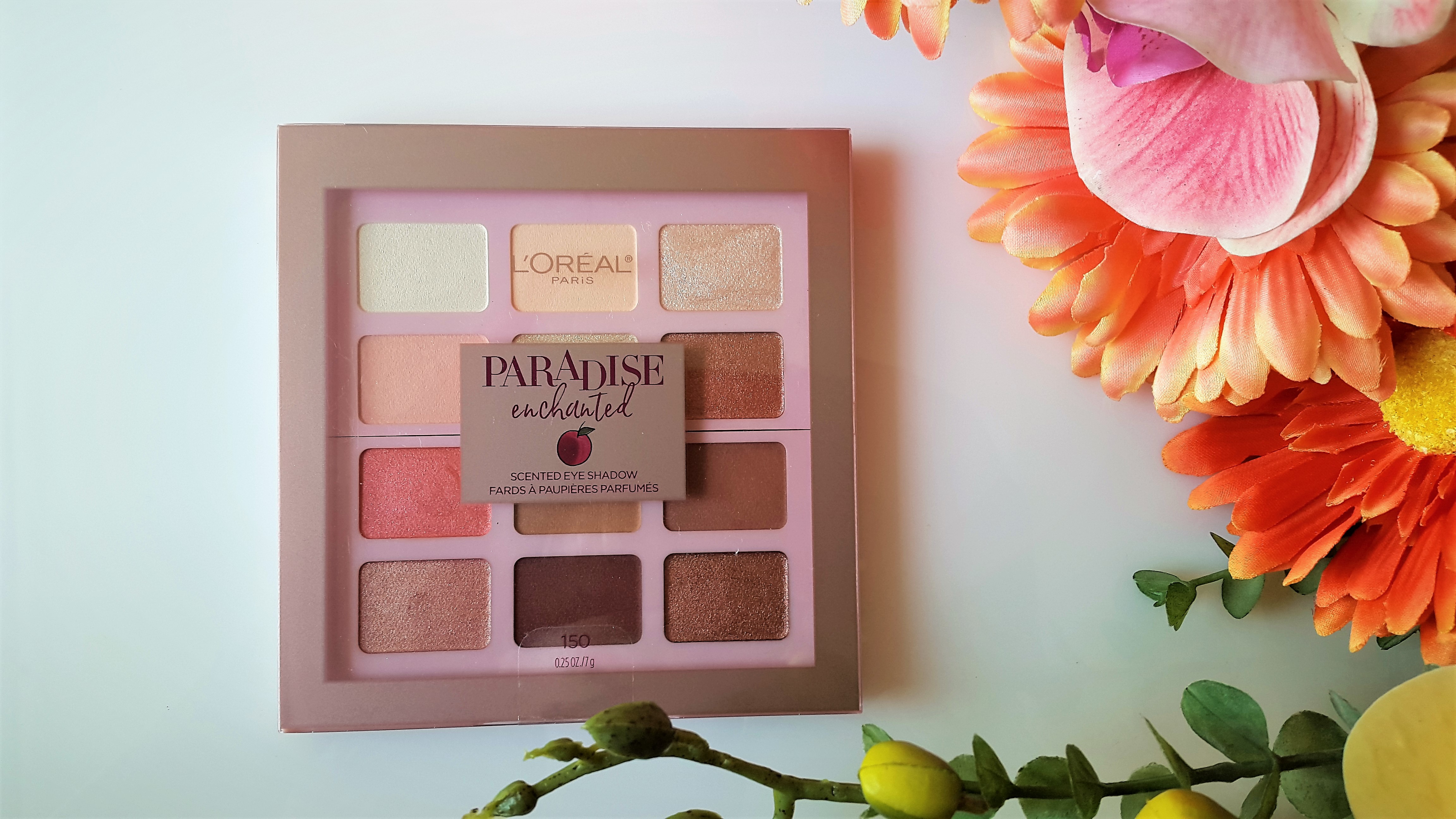 L'Oreal Paris Paradise Enchanted Scented Eye Shadow Palette Review