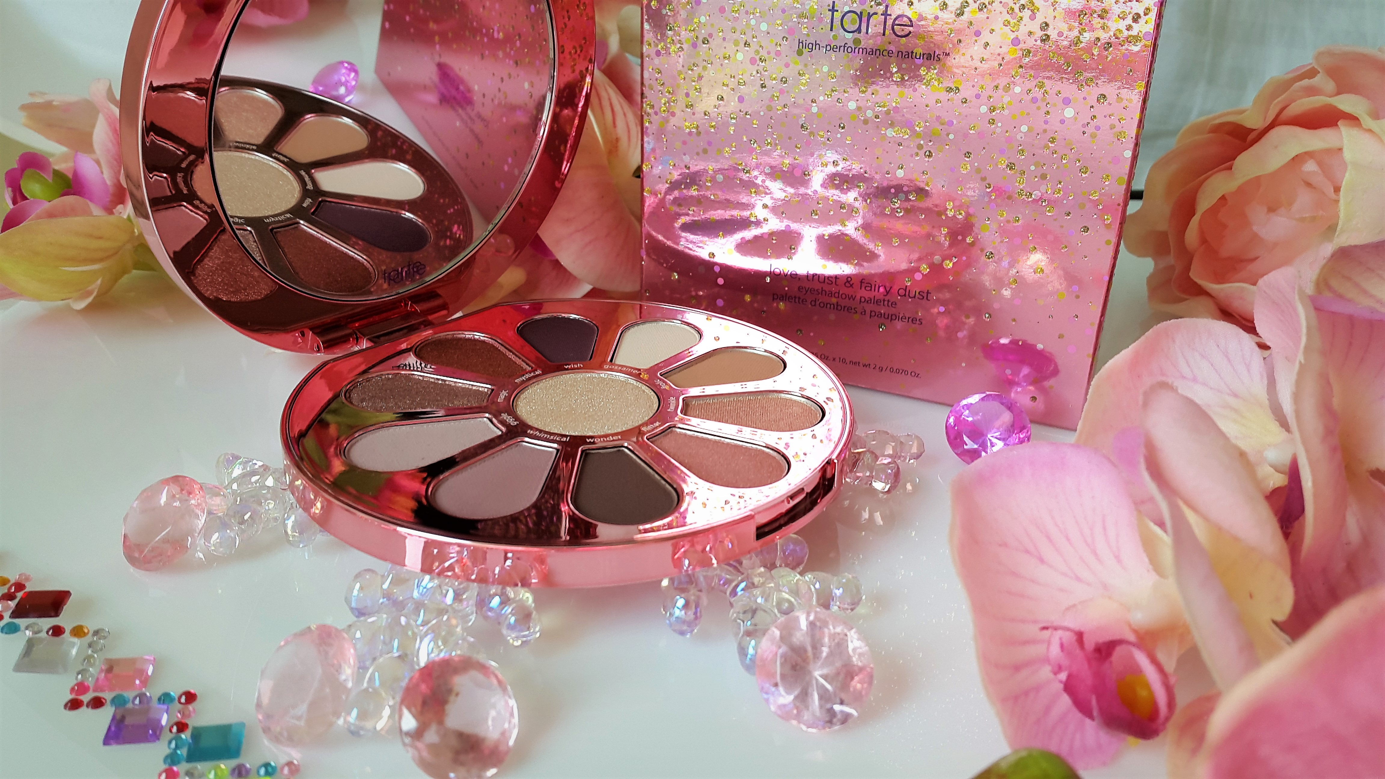 Tarte Love Trust & Fairy Dust Eye Shadow Palette Review