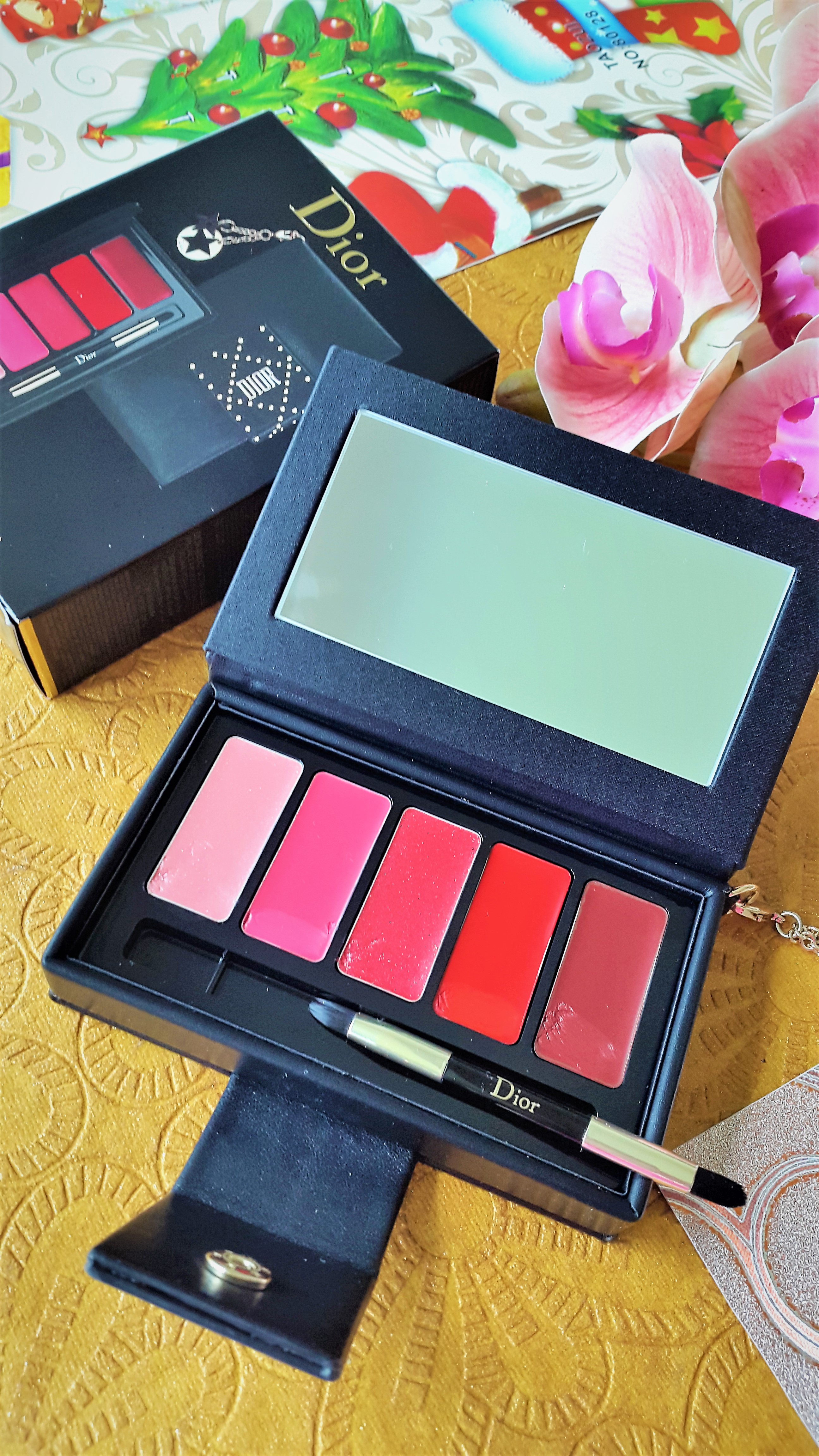 dior holiday couture collection daring lip palette