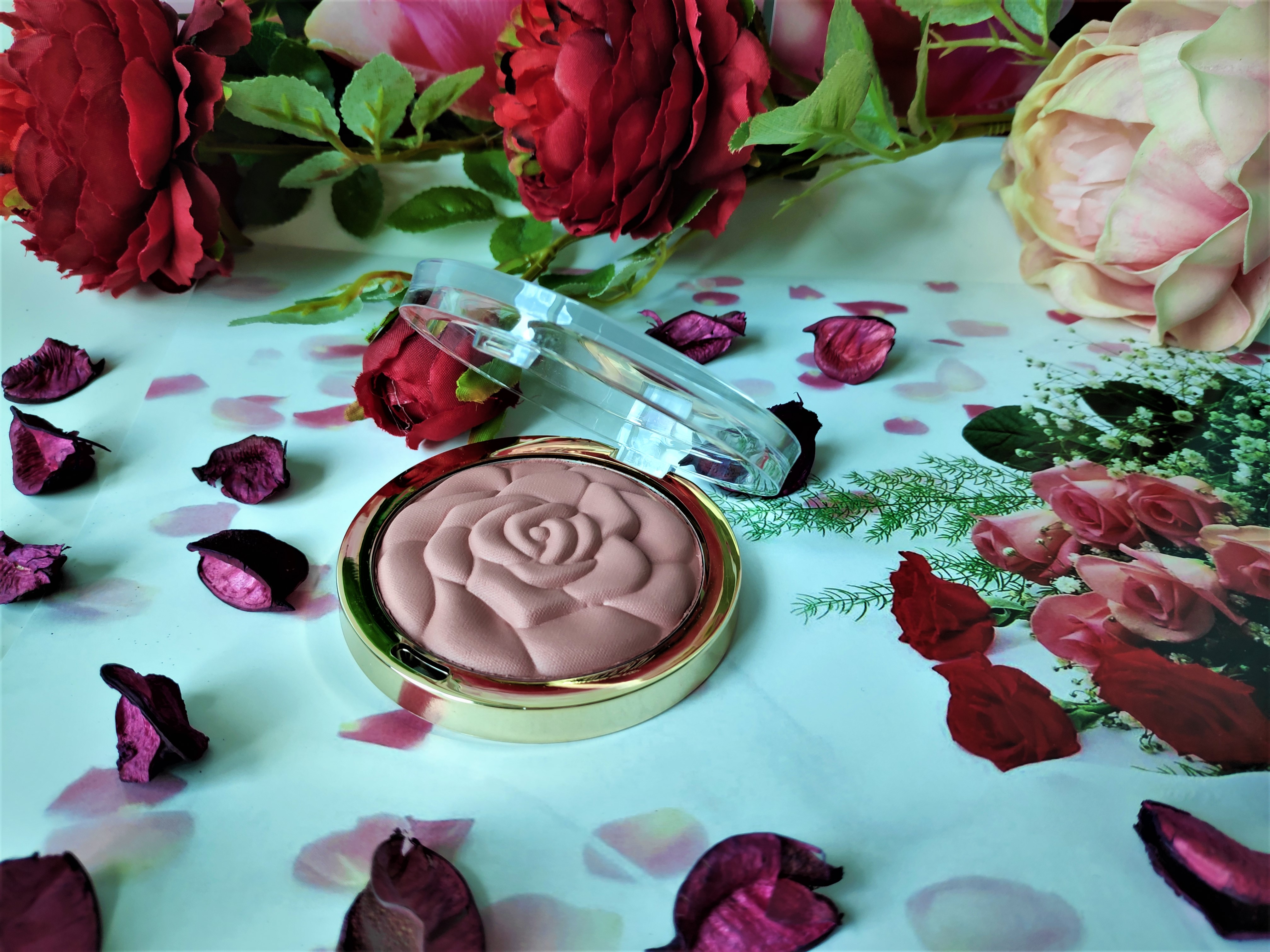 Milani Rose Powder Blush Romantic Rose Review and Swatches