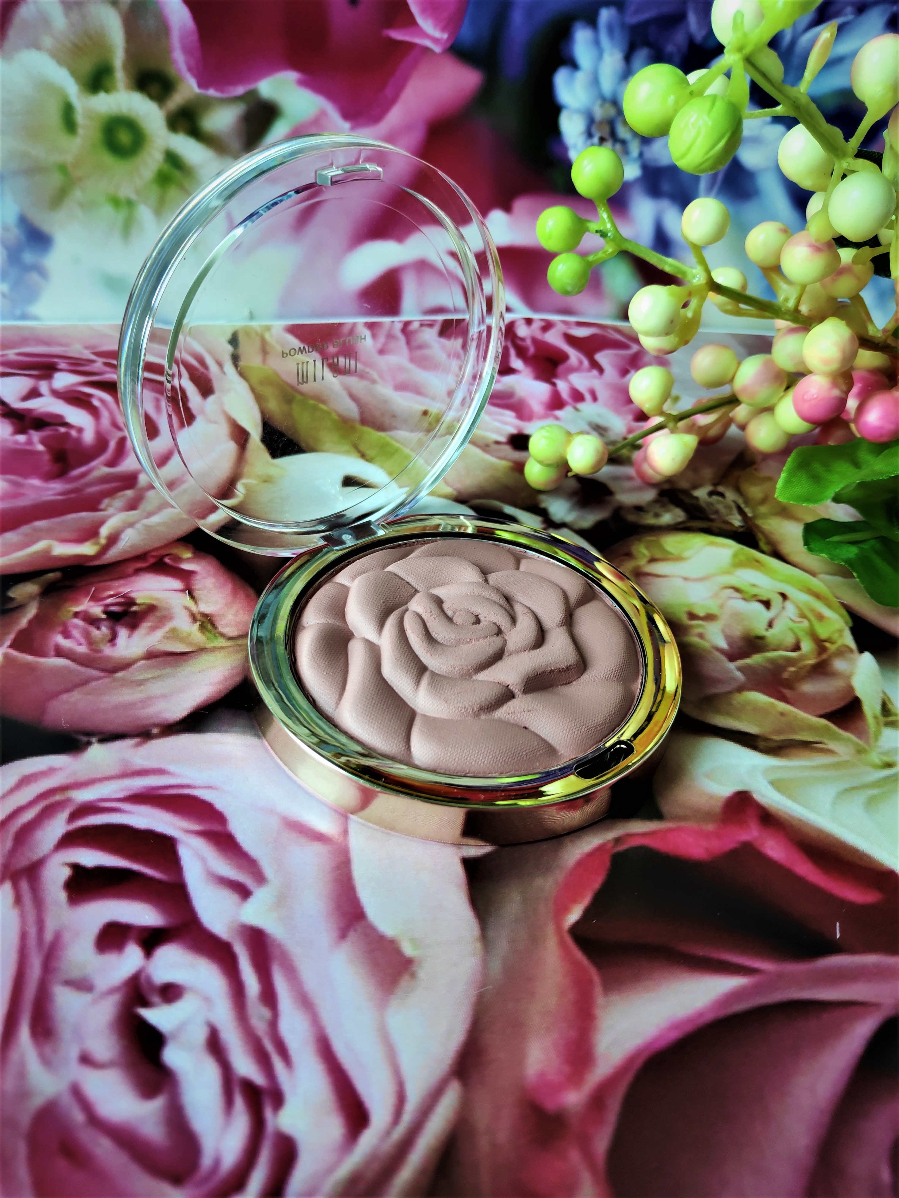 Milani Rose Powder Blush Romantic Rose Review and Swatches