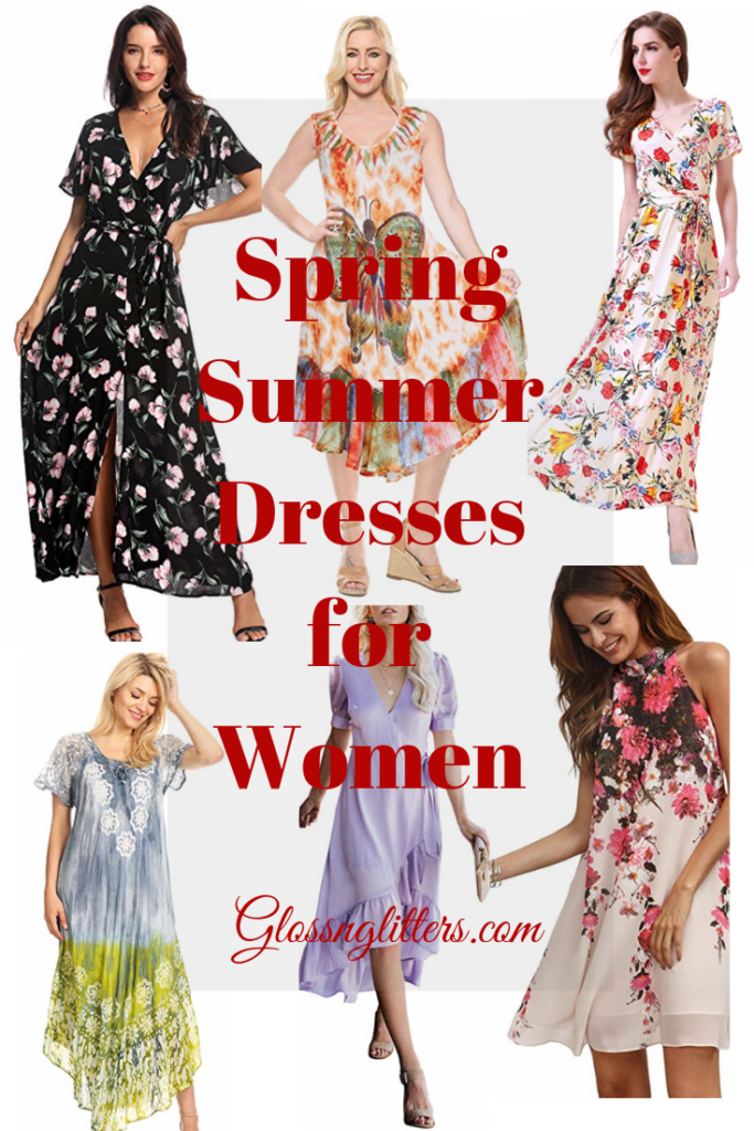 Spring/Summer Dresses for Women | Glossnglitters