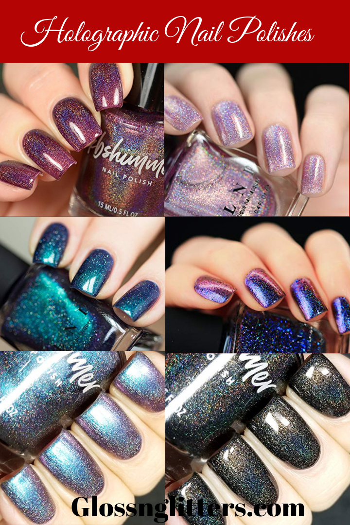 Holographic nail polishes on my wish list