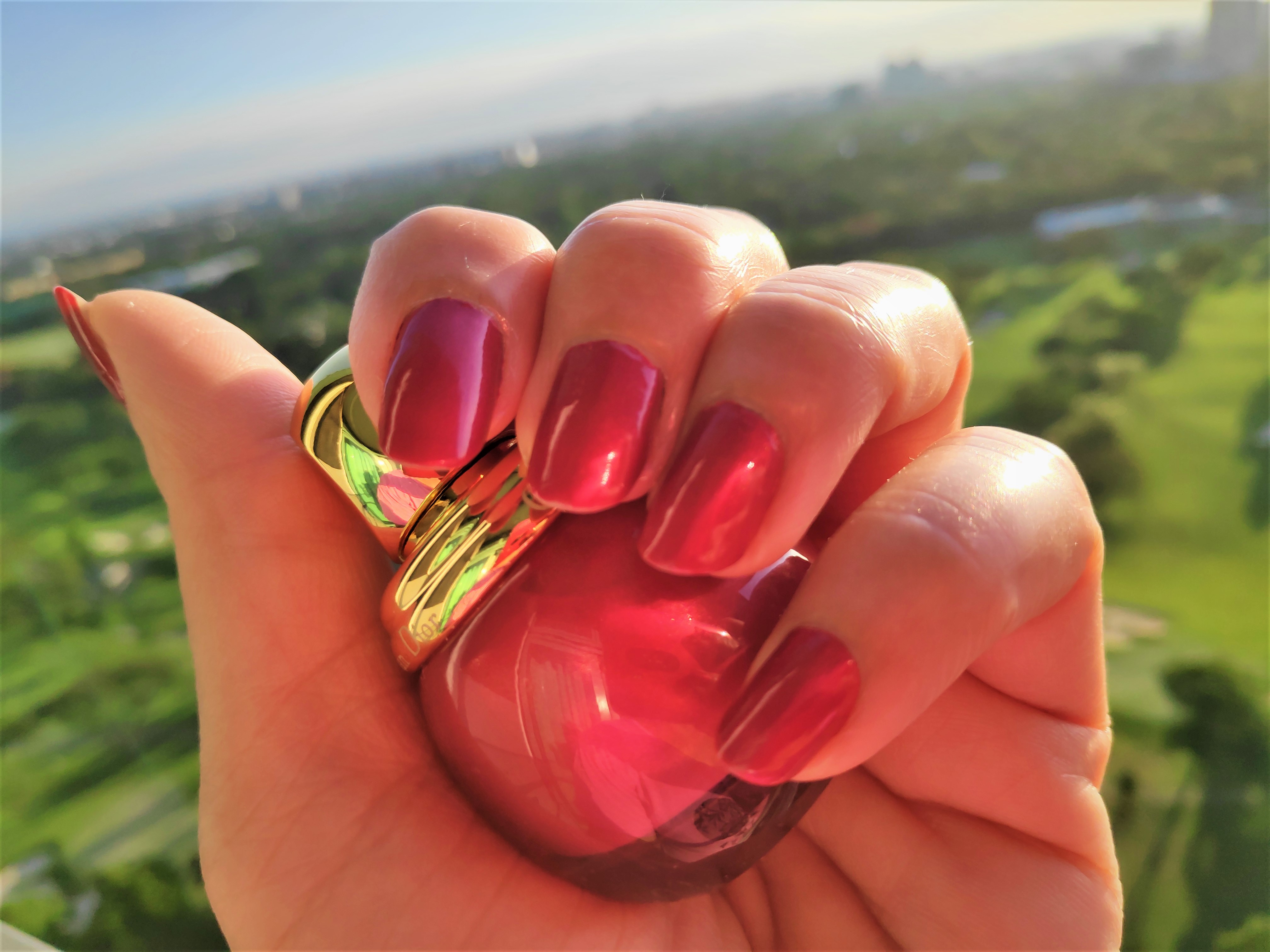 Dior Diorific Nail Polish in shade 673 Ruby