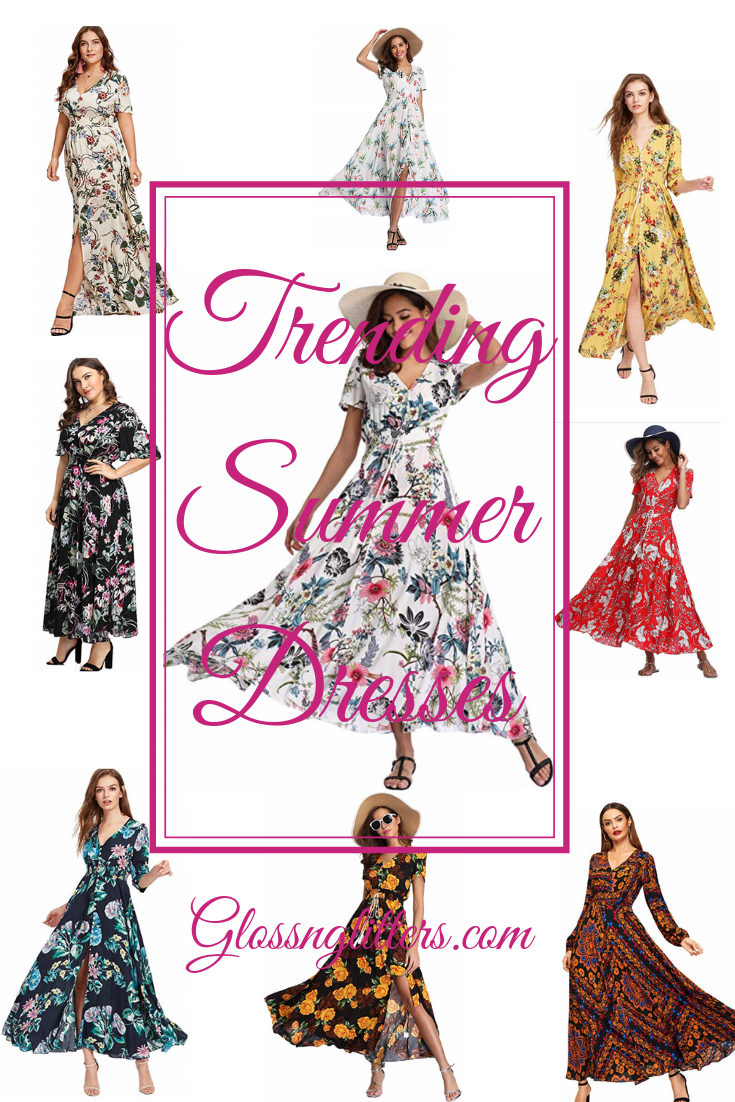 Floral summer dresses that are on trend this summer