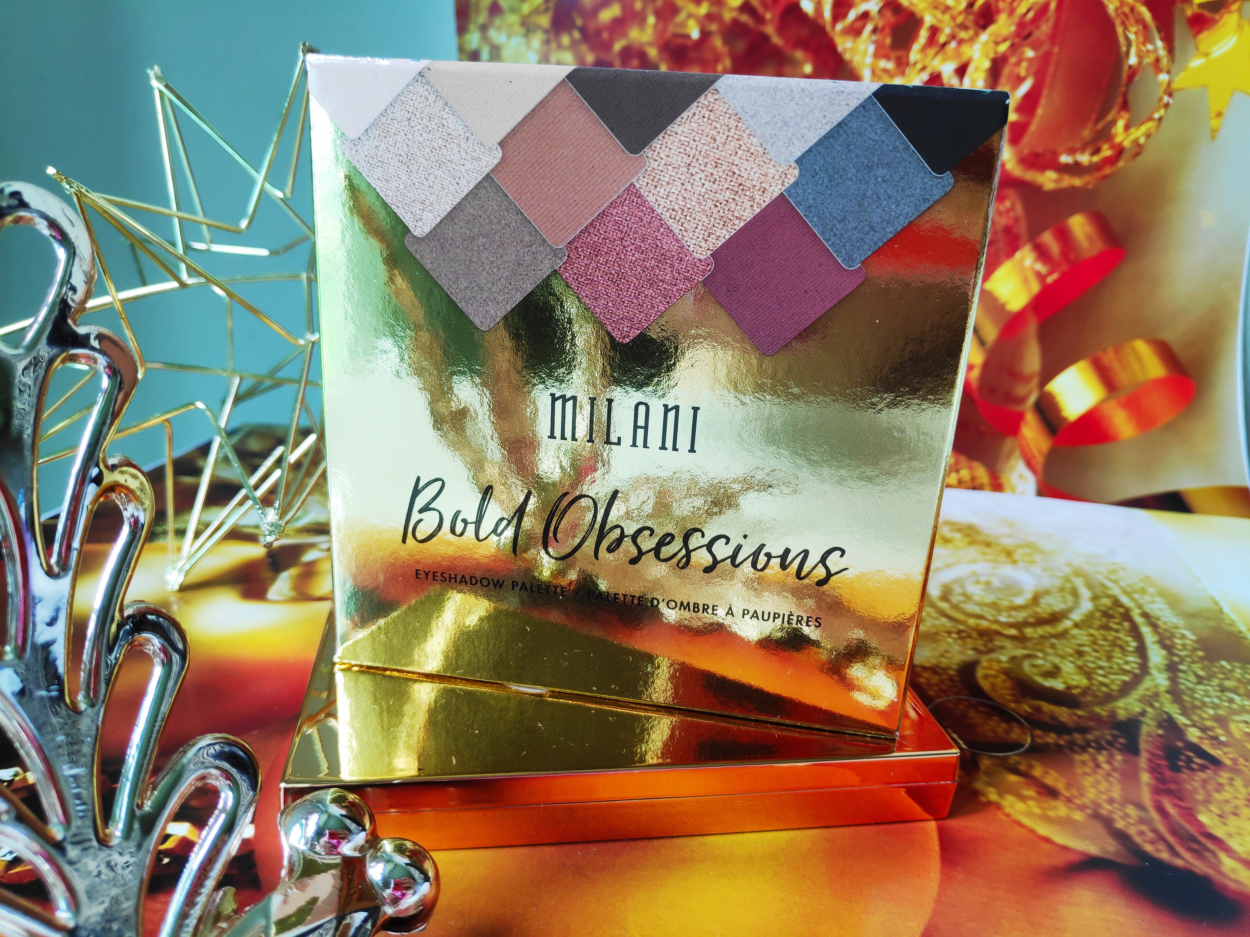 Milani Bold Obsessions Eyeshadow Palette Review and Swatches