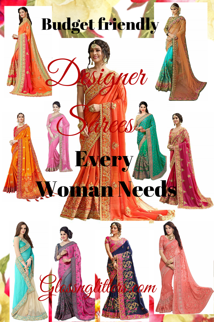 Budget-friendly Designer sarees for you