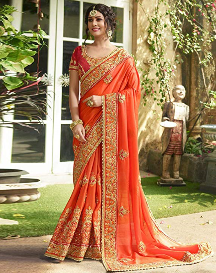 Budget friendly designer sarees