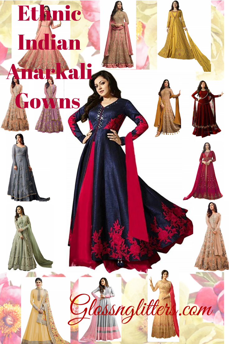 Ethnic Indian Anarkali Gowns to try!