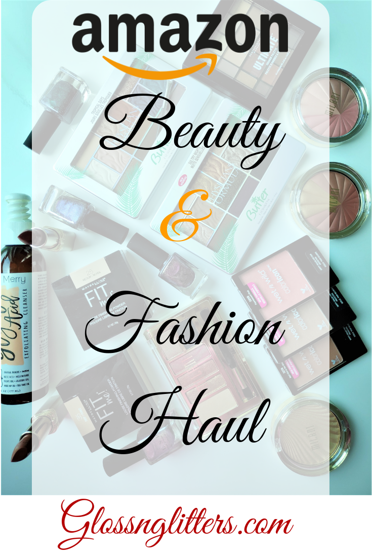 Amazon Beauty and fashion haul