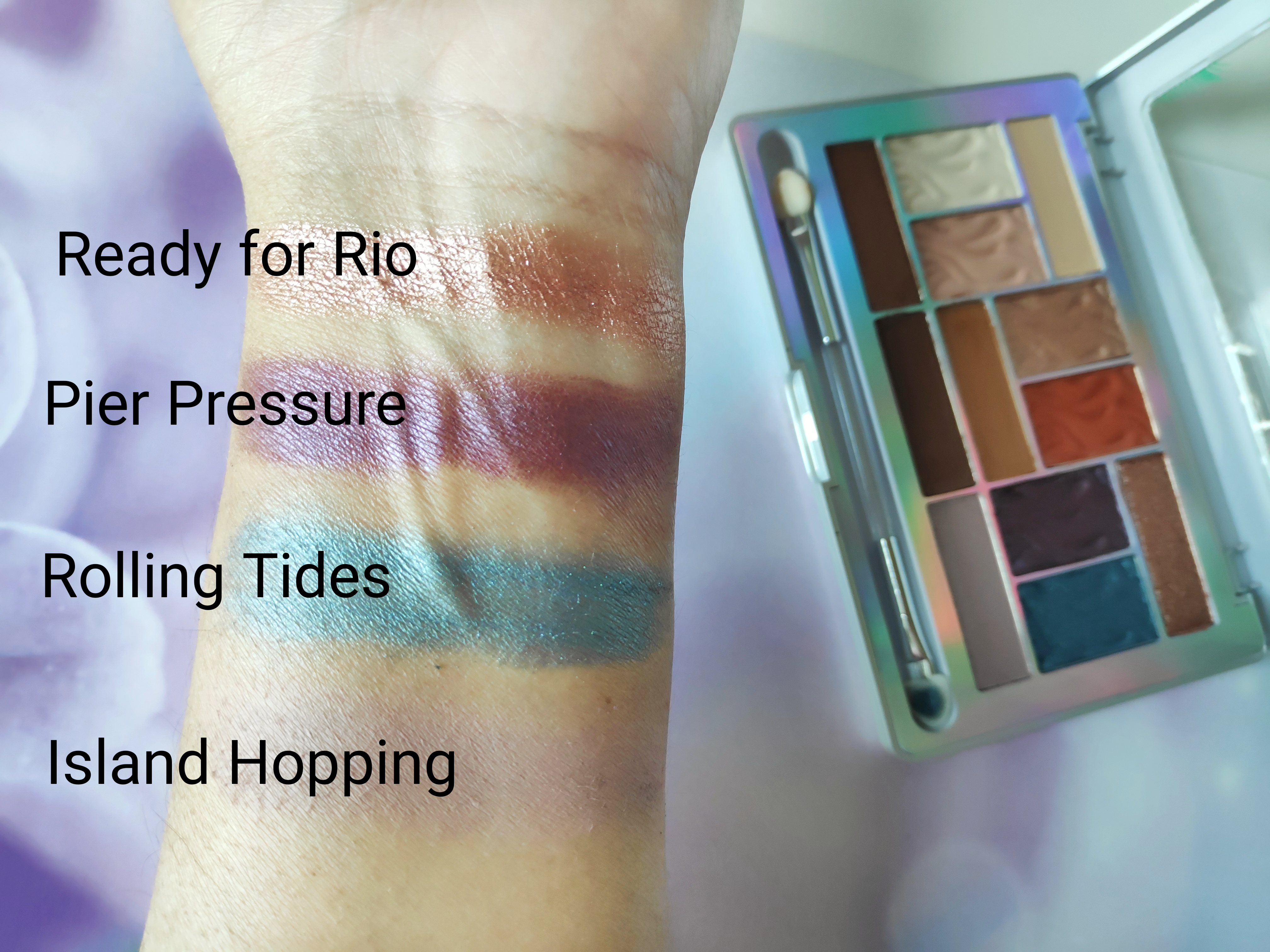 Physicians Formula Butter Eyeshadow Palette - Tropical Days Review and Swatches