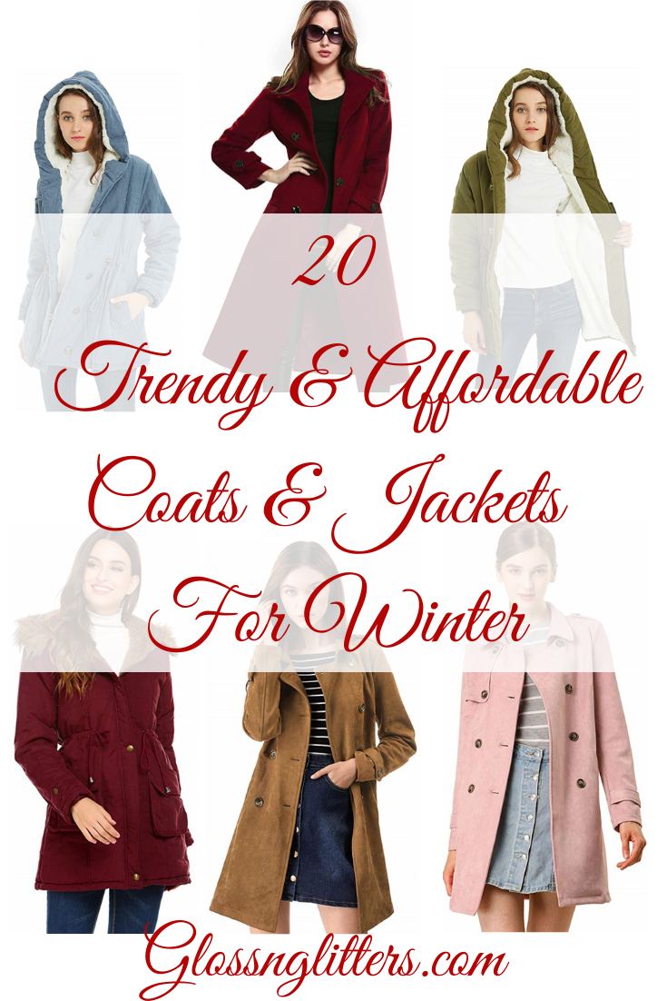 20 Trendy and affordable coat and jackets for winter