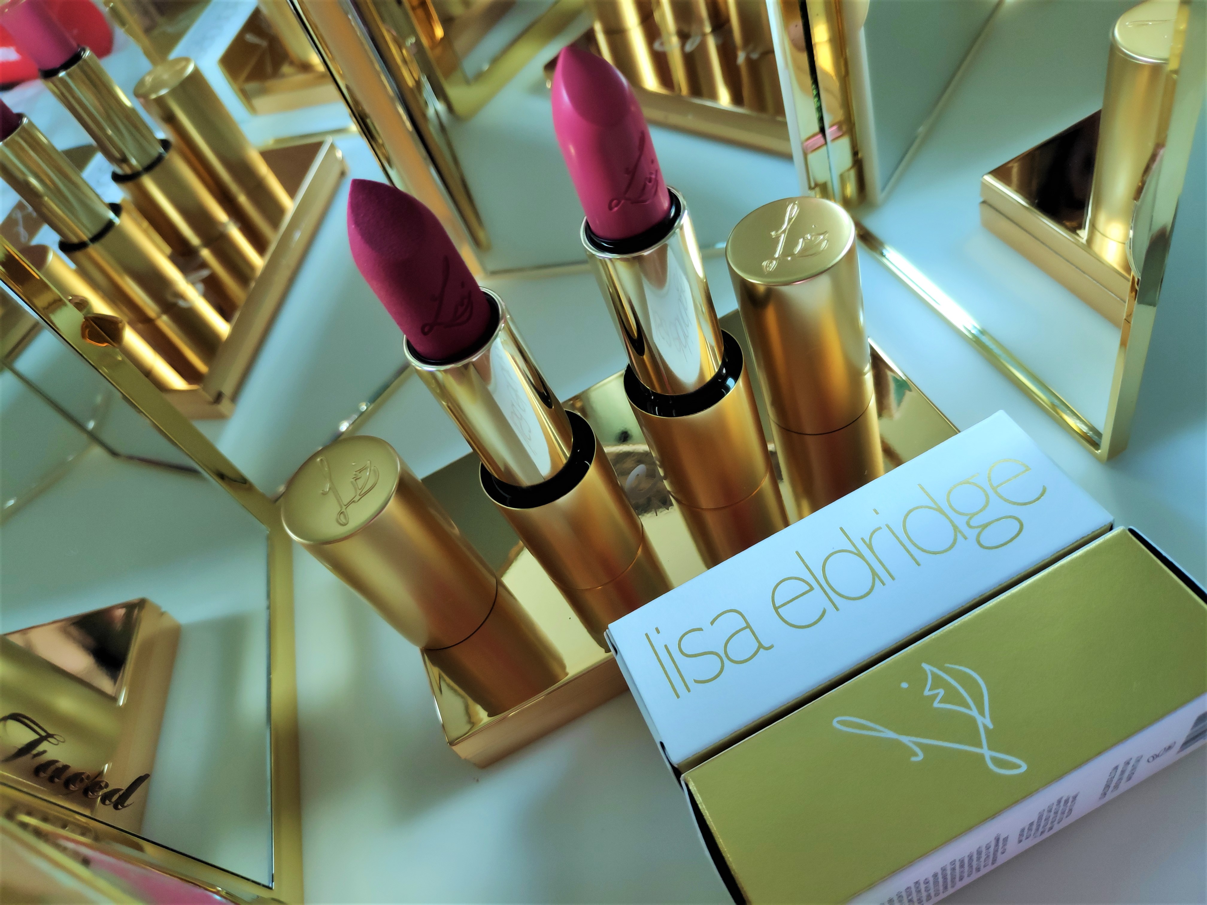 Lisa Eldridge Lipstick Summer Pink Collection Review and Swatches