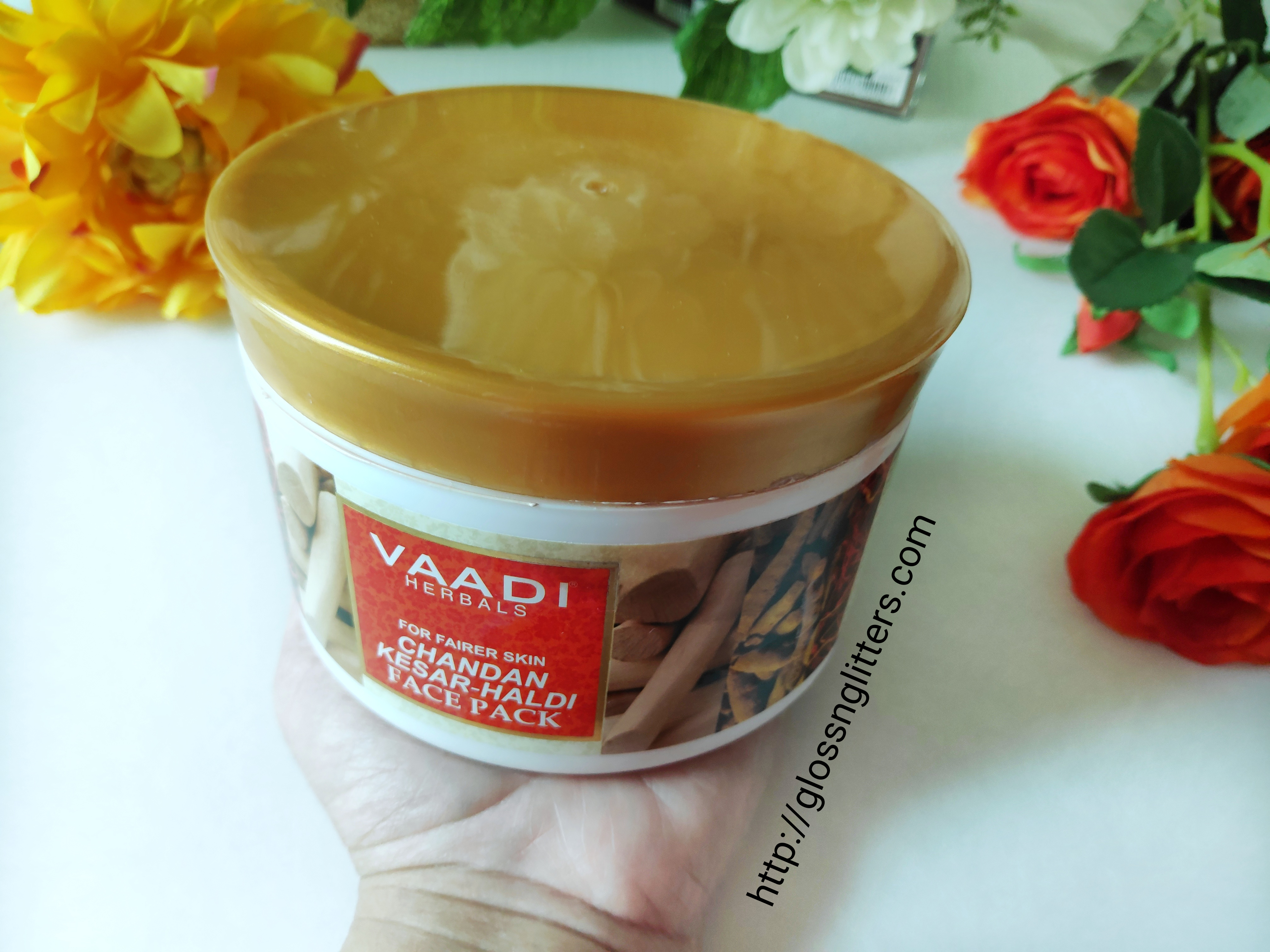 Vaadi Herbals Chandan Kesar Haldi Face Pack Review