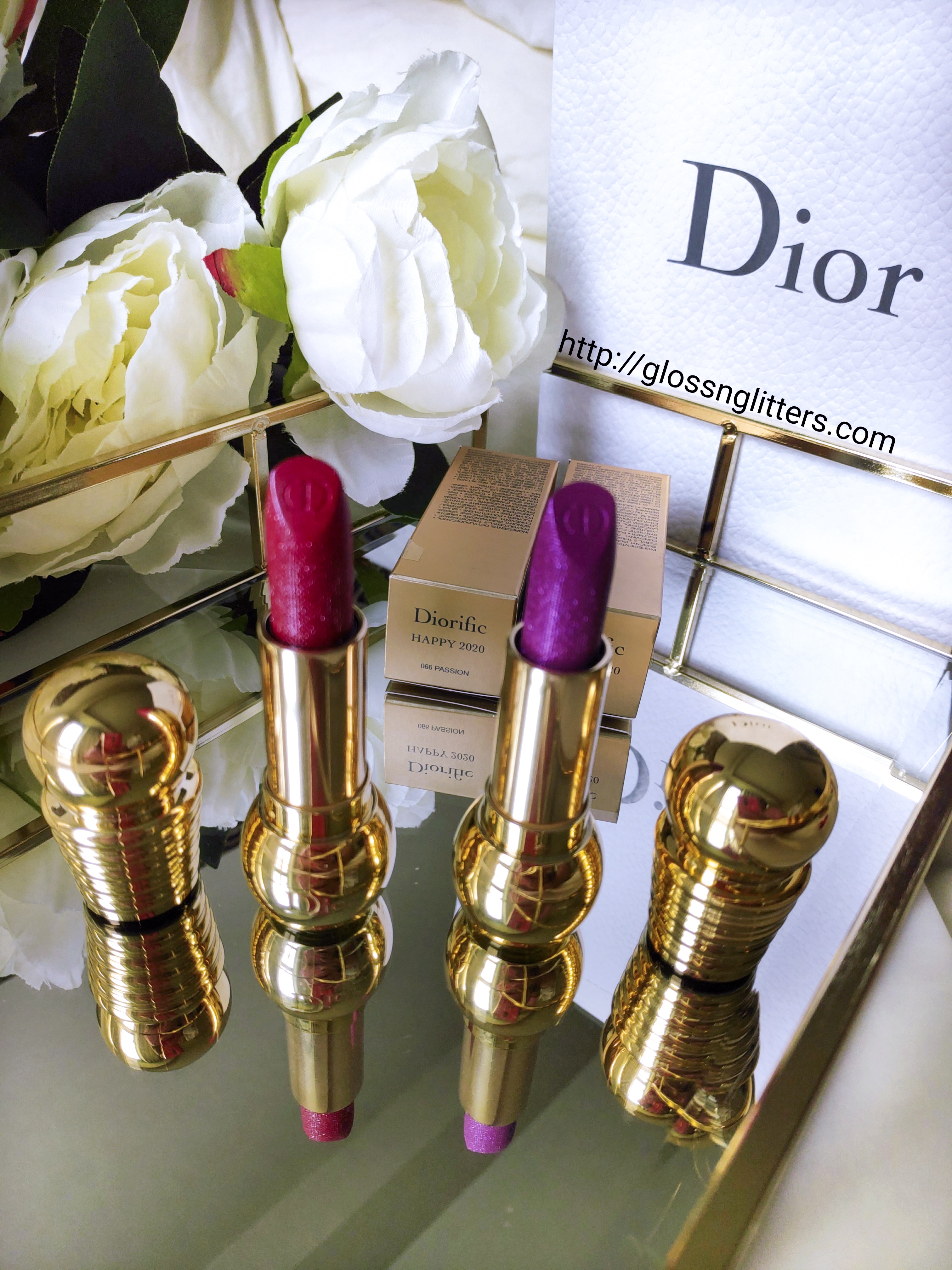 Dior Diorific Happy 2020 lipsticks review & swatches