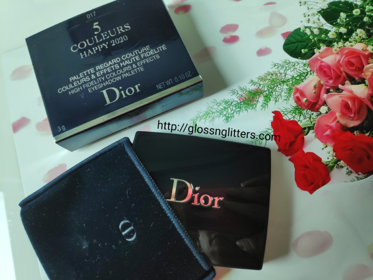 Dior Celebrate in Gold (017) Eyeshadow Palette Review - Glossnglitters