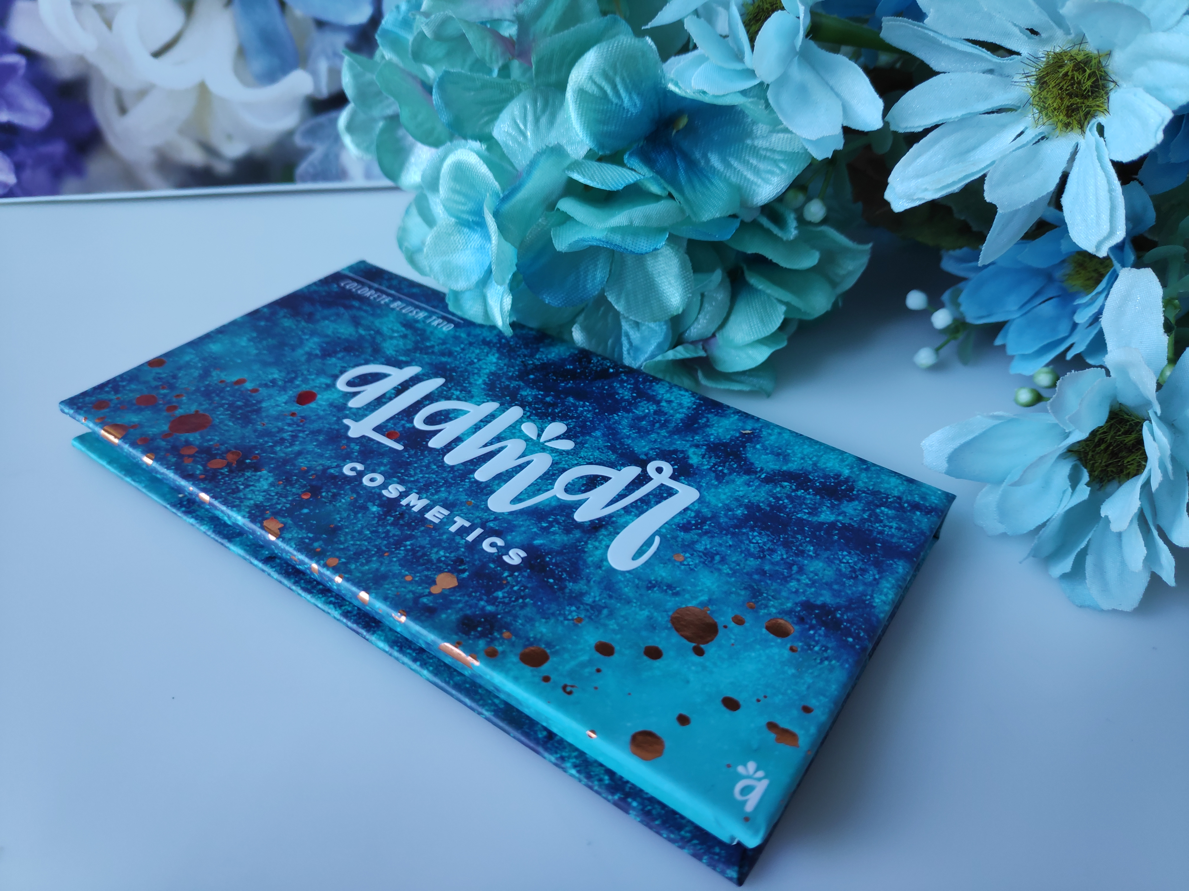 Alamar Cosmetics Colorete Blush Trio in Medium/tan Review and Swatches