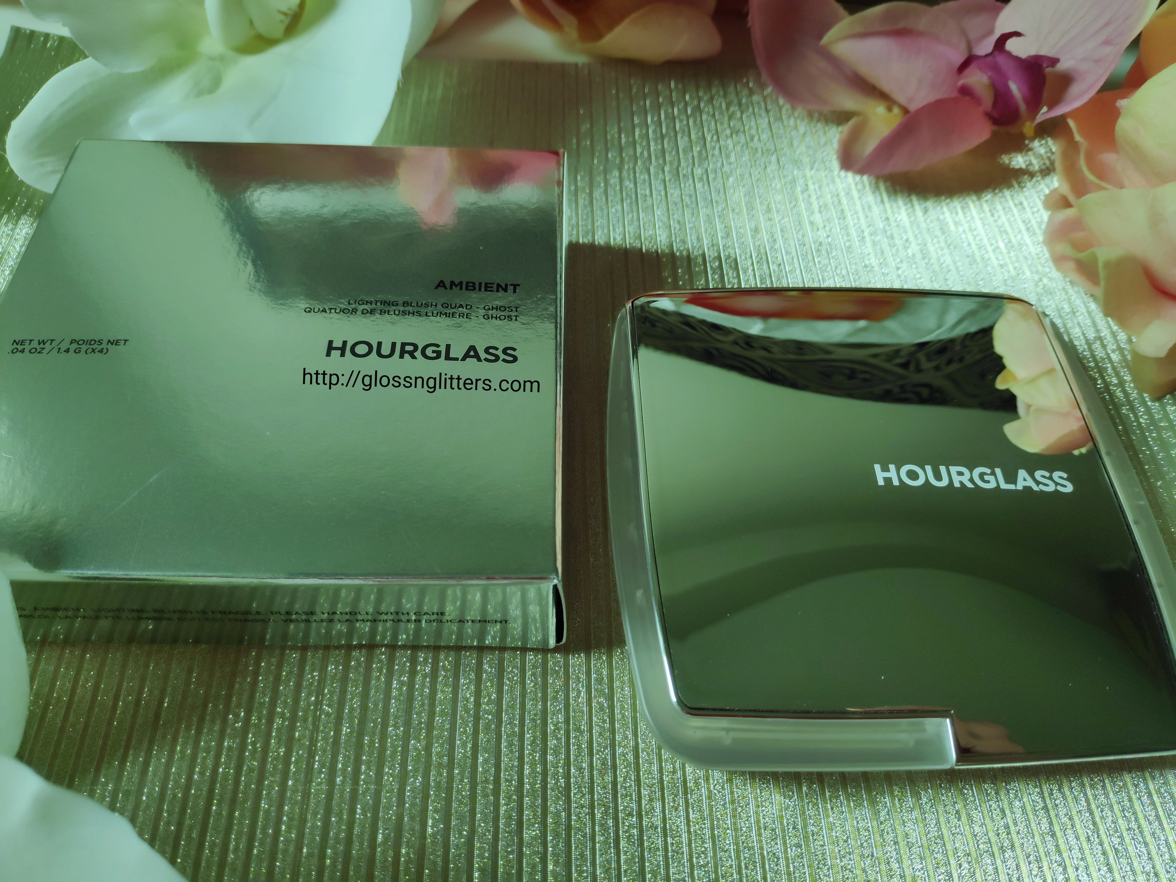 Hourglass Ghost Ambient Lighting Blush Quad Review and Swatches