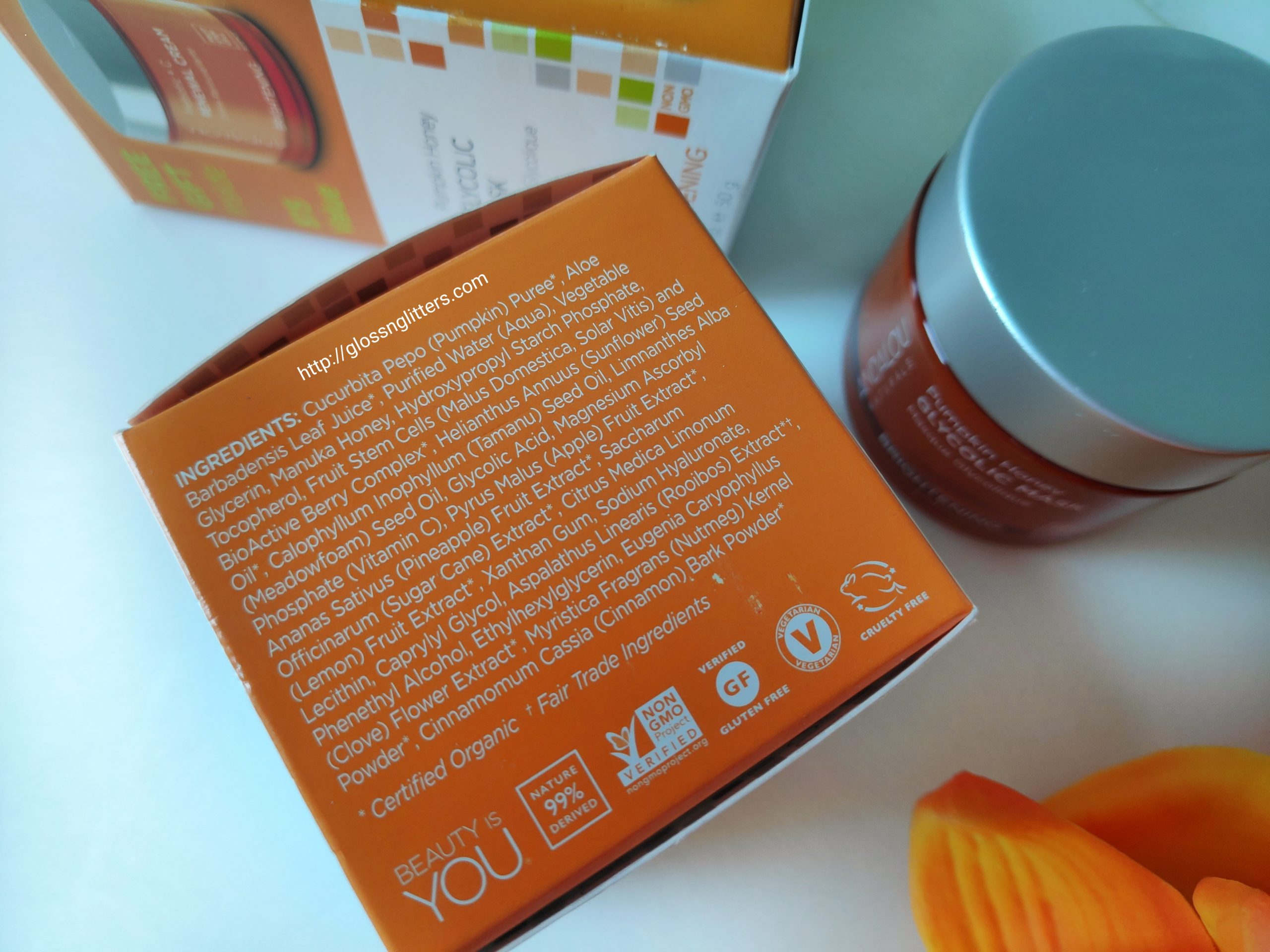 Andalou Naturals Pumpkin Honey Gylcolic Mask Review