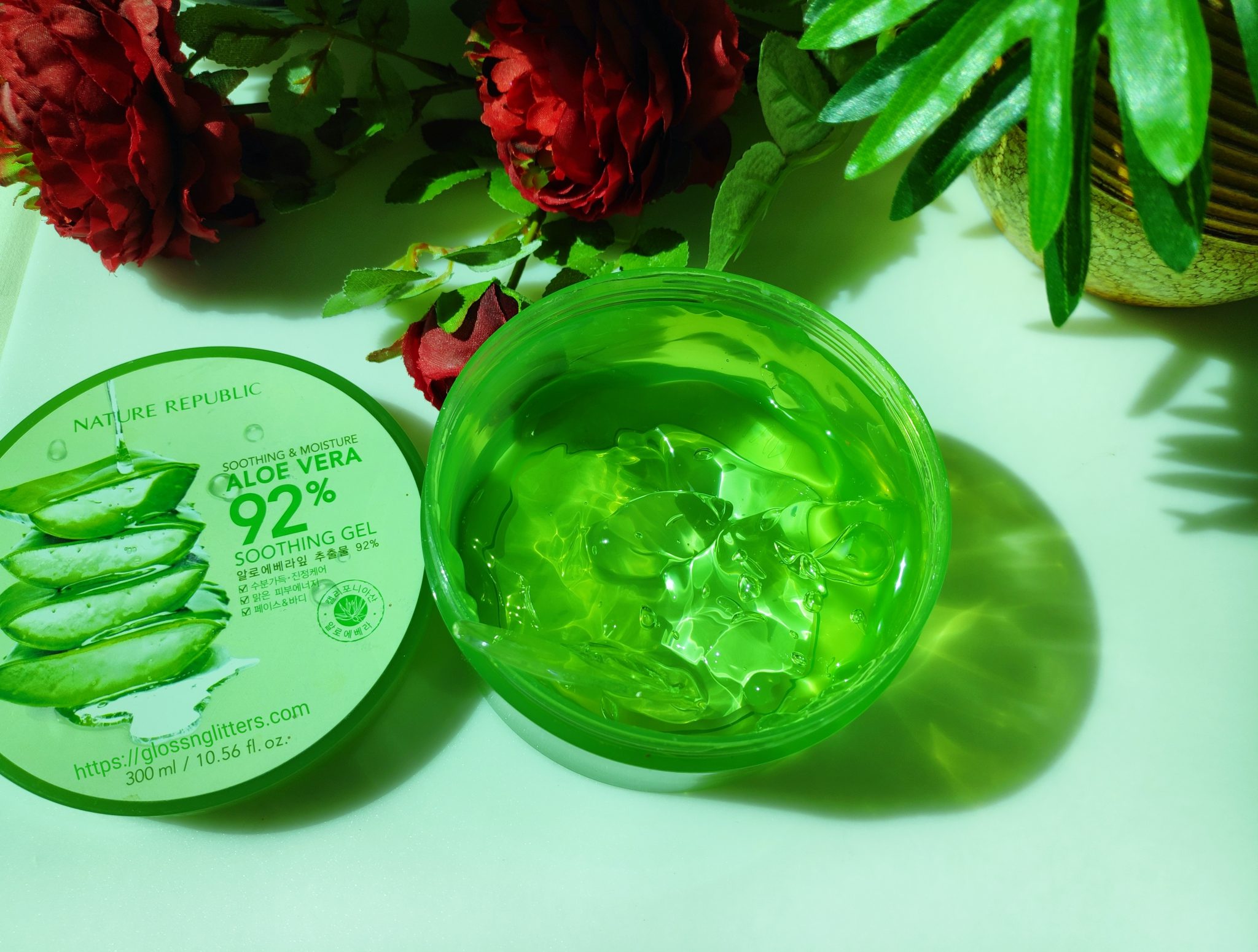 Nature Republic Aloe Vera Soothing Gel Review - Glossnglitters