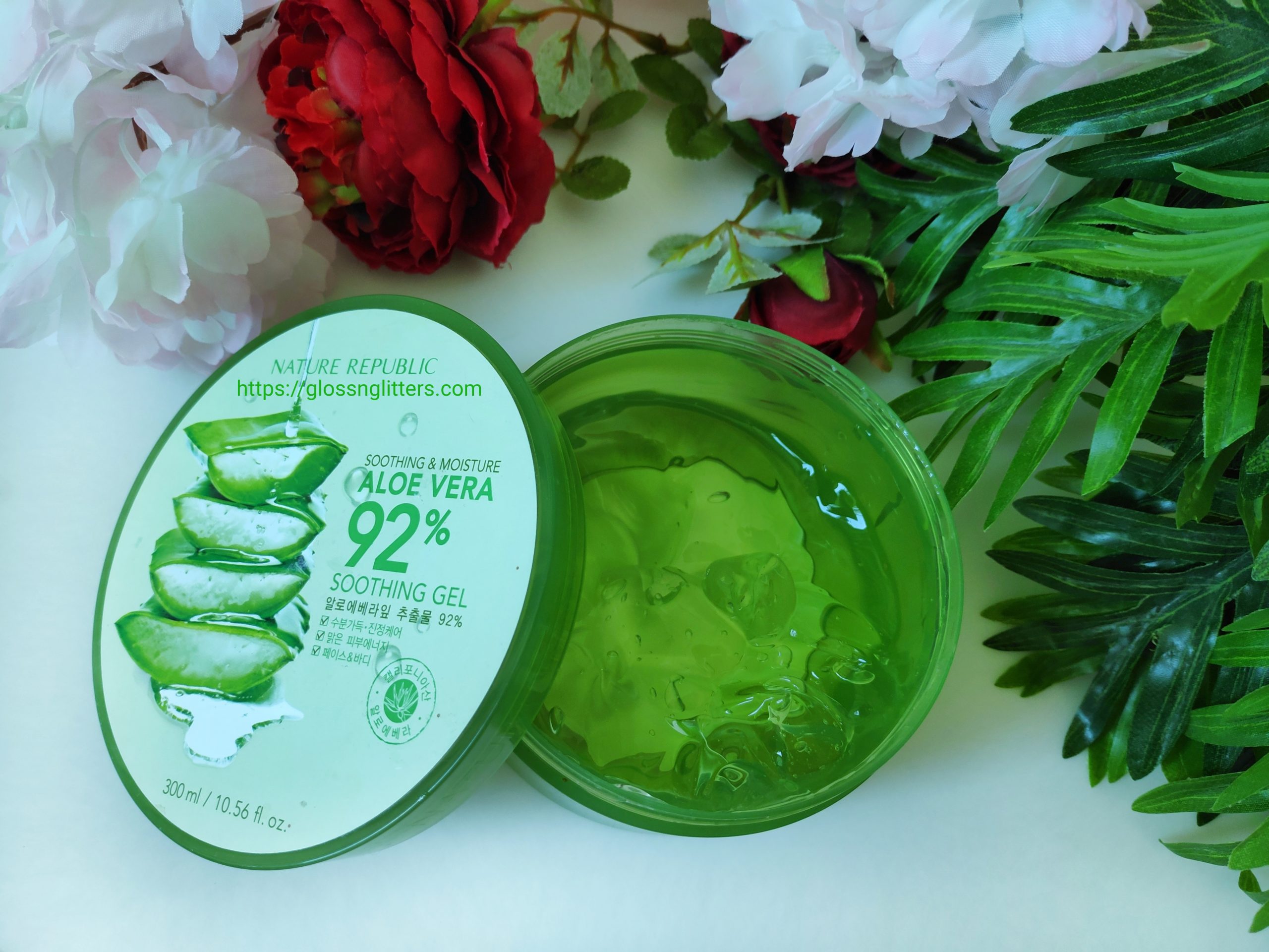 Nature Republic Aloe Vera Soothing Gel Review Glossnglitters