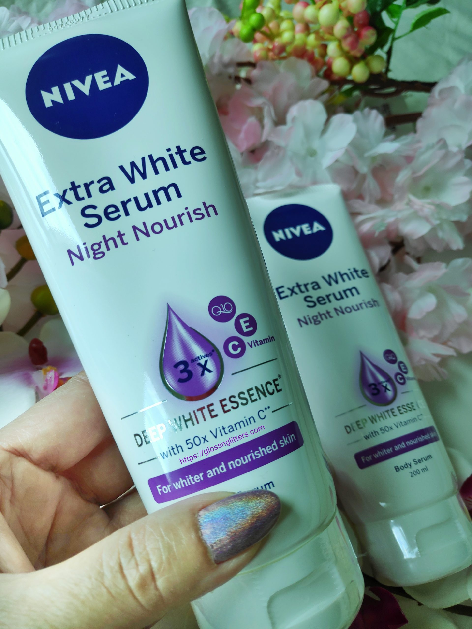 NIVEA Night White Firming Body Serum Review