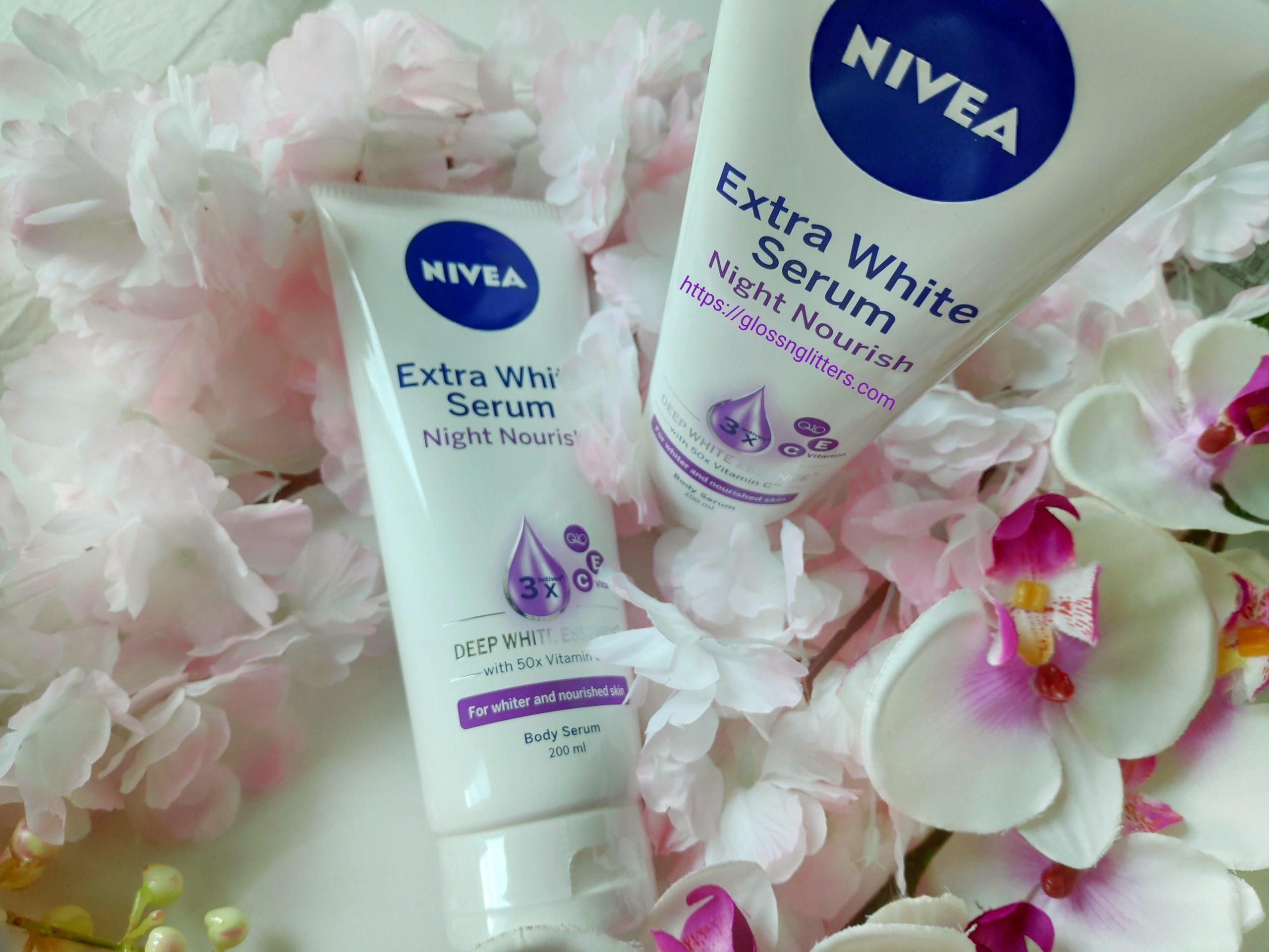 NIVEA Night White Firming Body Serum Review
