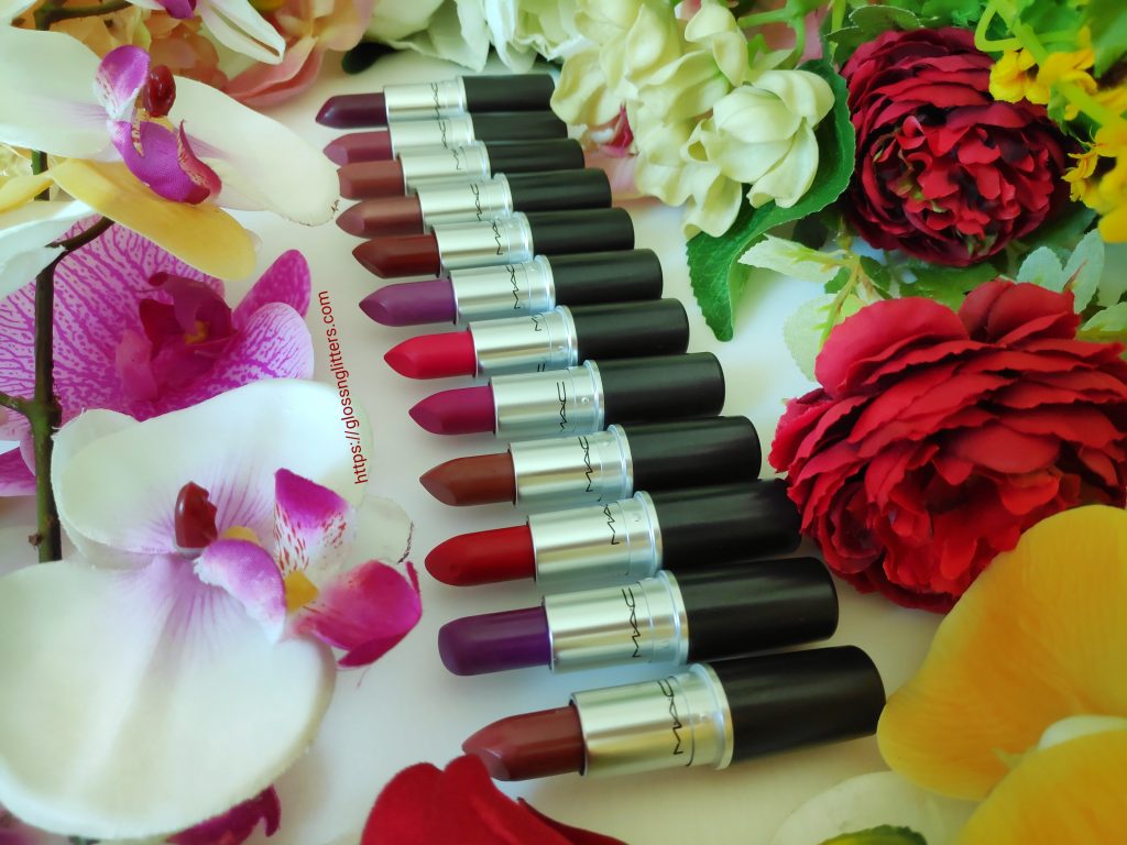 mac lipstick shades name