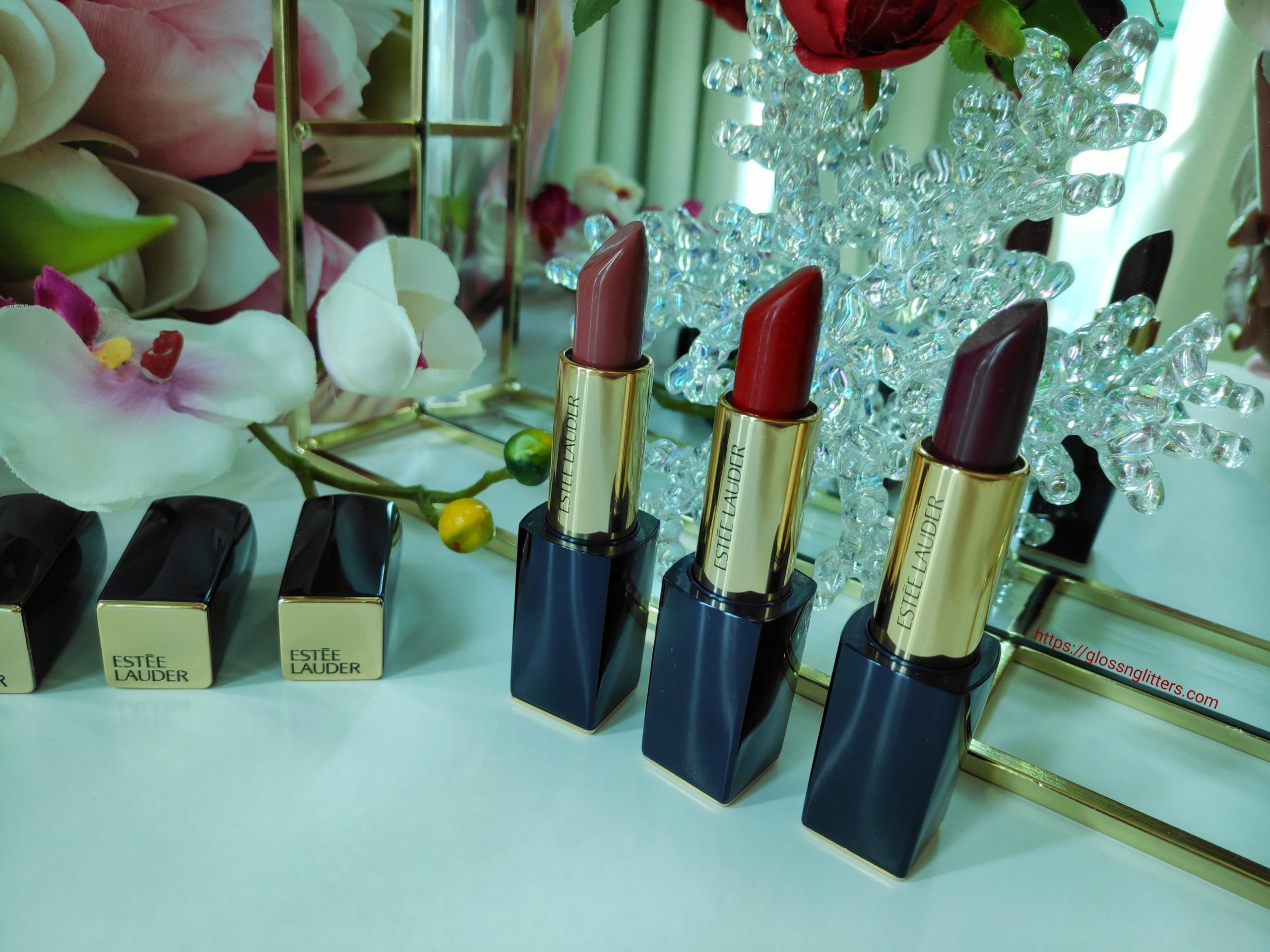 Estee Lauder Pure Color Envy Sculpting lipsticks Review and swatches