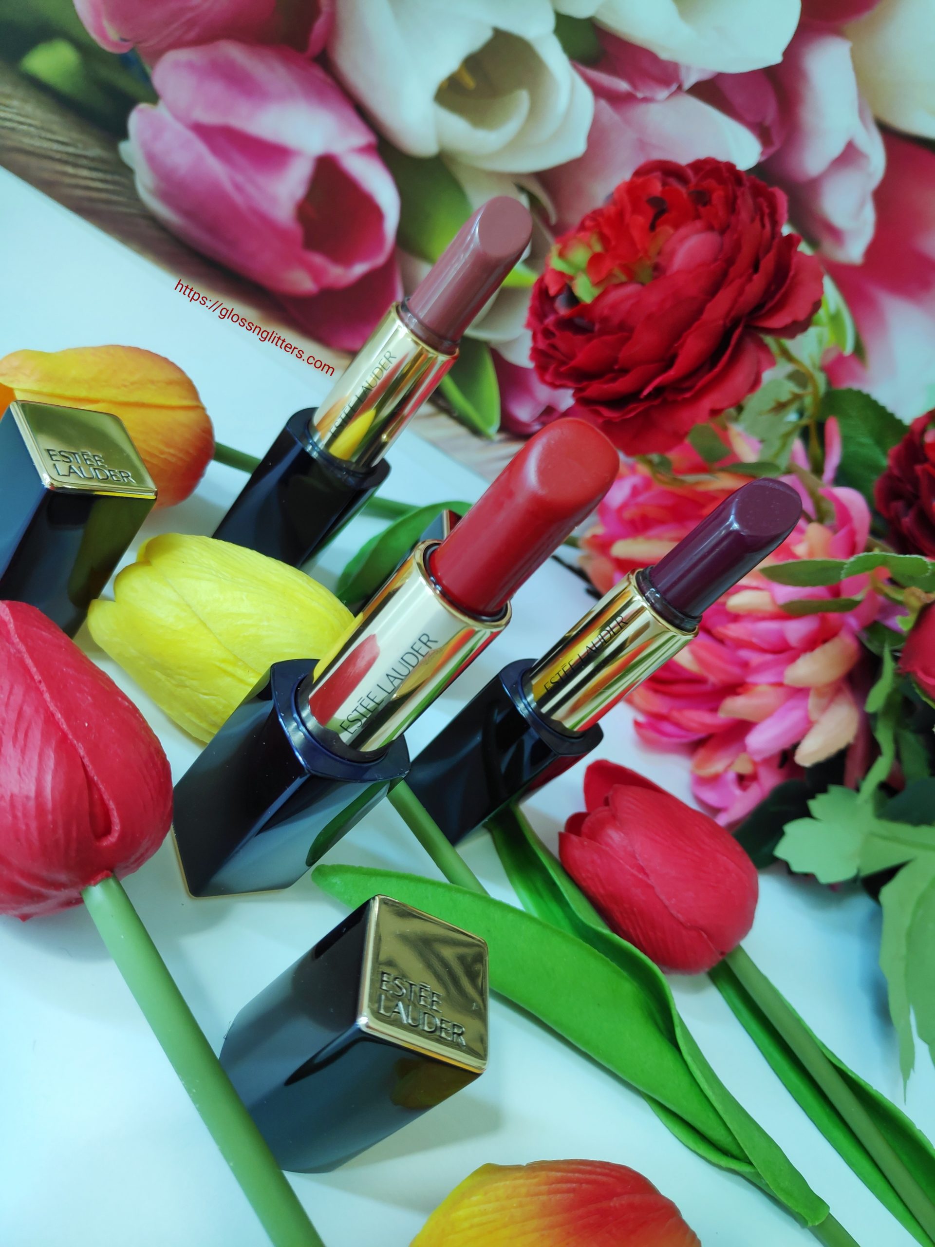 Estee Lauder Pure Color Envy Sculpting Lipsticks Review - Glossnglitters