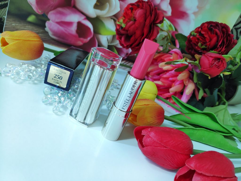 Estee Lauder Pure Color Love Lipstick Review Glossnglitters