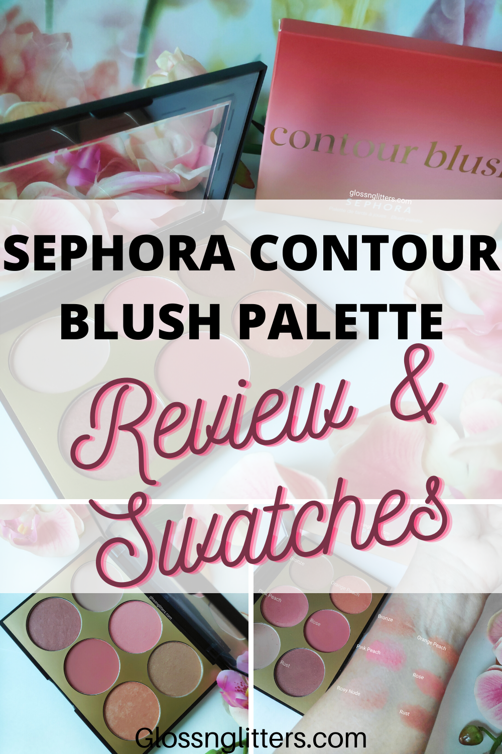 Sephora Collection Contour Blush Palette Review and Swatches